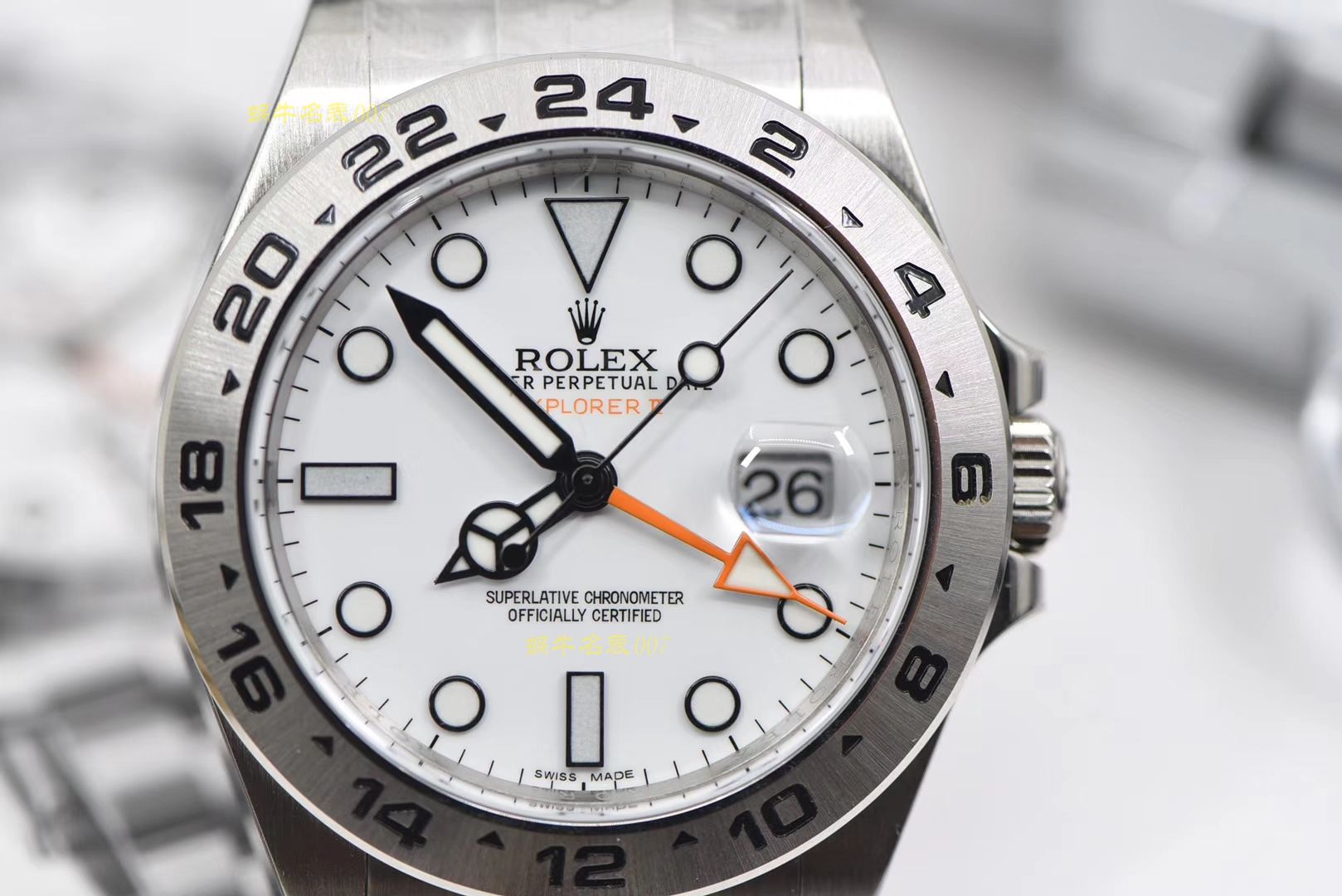 Rolex 探险家型系列m216570-0001 白盘 wrist watches  Perfect  High quality  Replica 【N Factory 探险家二代超级3187自动机械 Movement 】 / R316