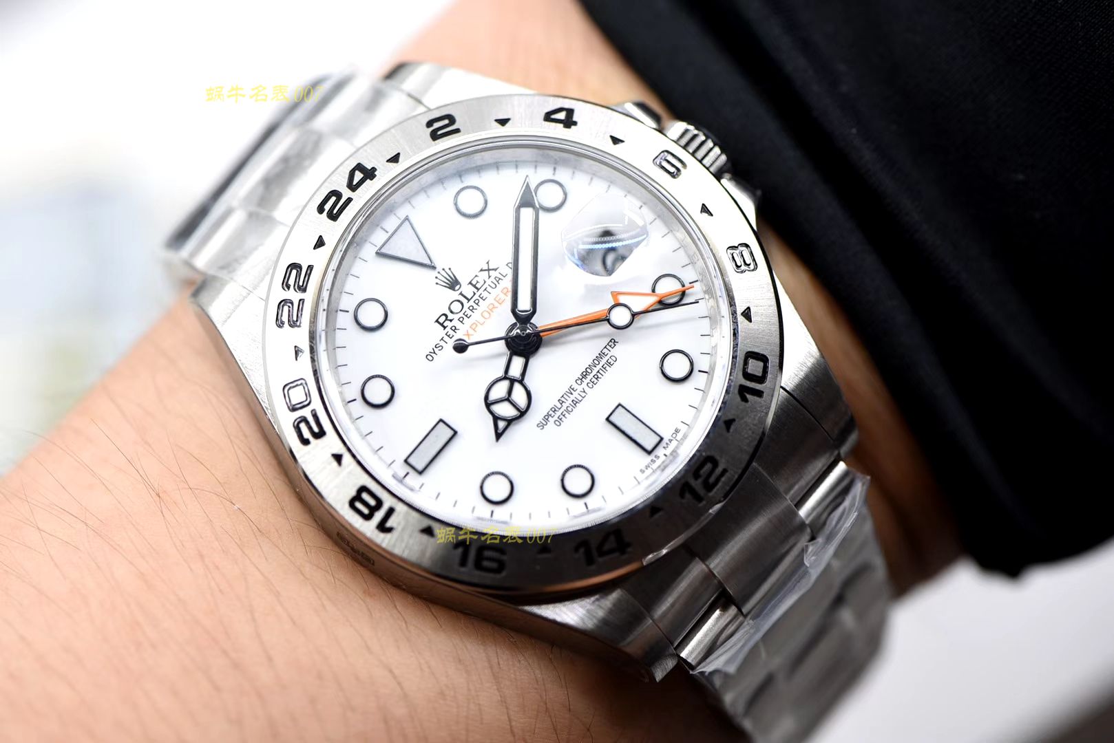  Rolex 探险家型系列m216570-0001 白盘 wrist watches  Perfect  High quality  Replica 【N Factory 探险家二代超级3187自动机械 Movement 】 / R316
