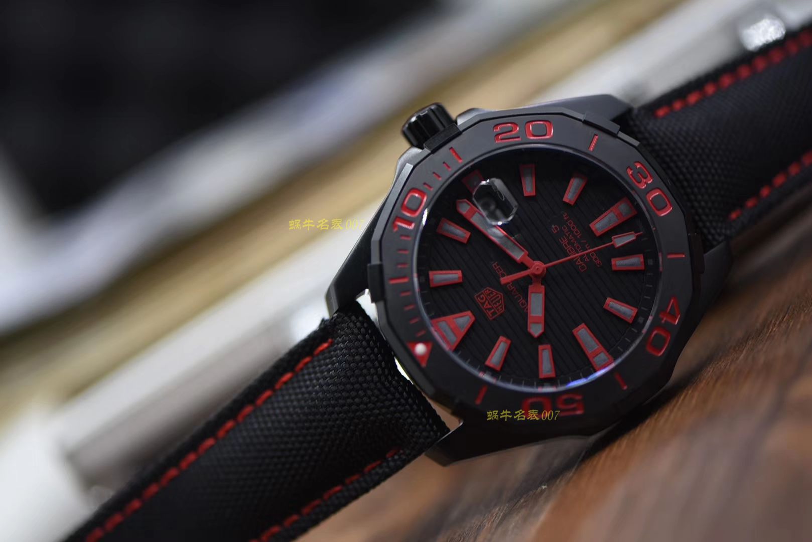 V6 Factory  top  Perfect  Replica 版本新品TAG HEUER AQUARACER（竞潜系列） CALIBRE 5 TAG Heuer 竟潜43mm / TG068