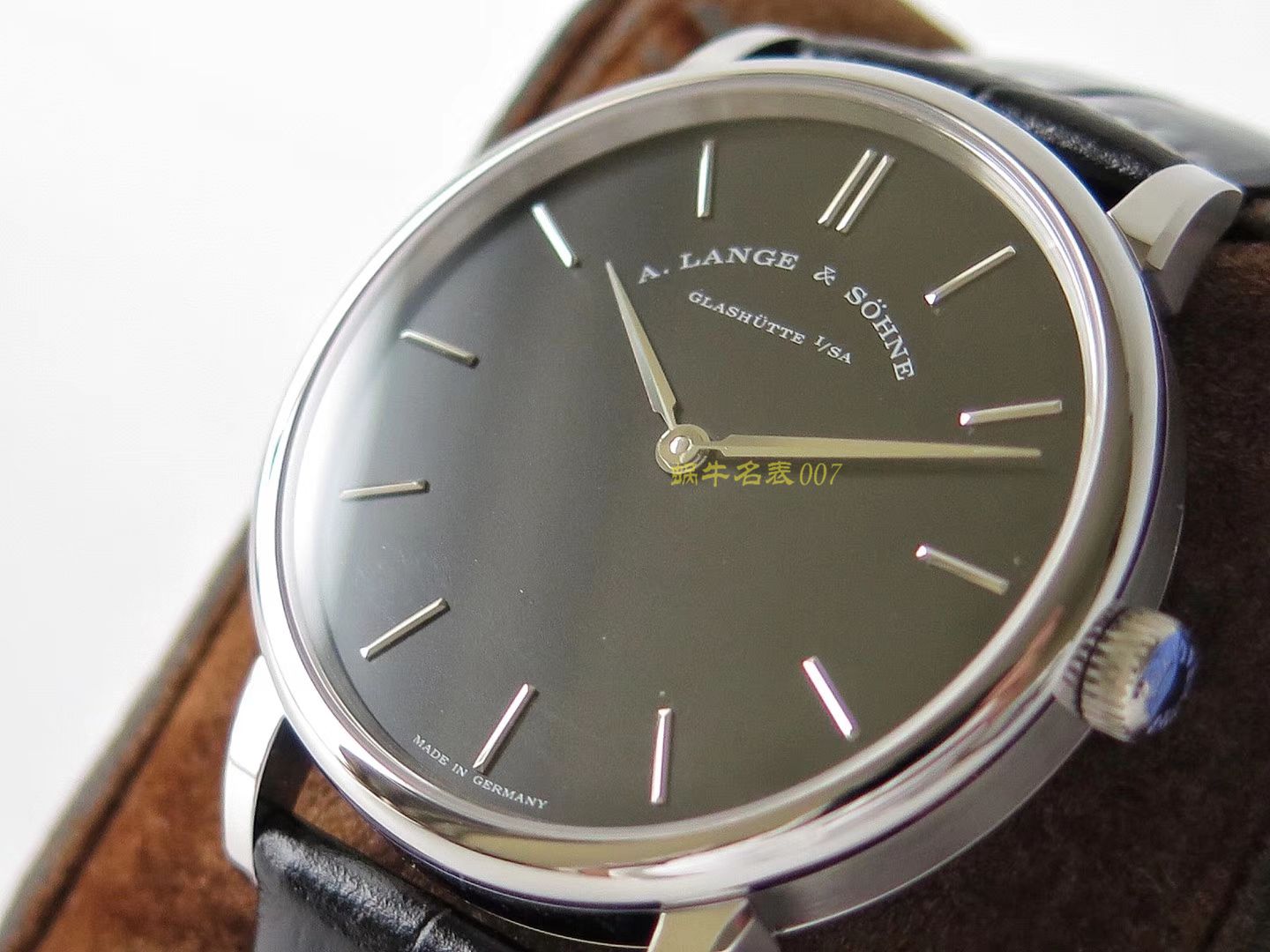 【SV Perfect  Replica Copy  Watches 】朗格SAXONIA系列205.086、211.027 wrist watches （多色表盘可选） / LS013