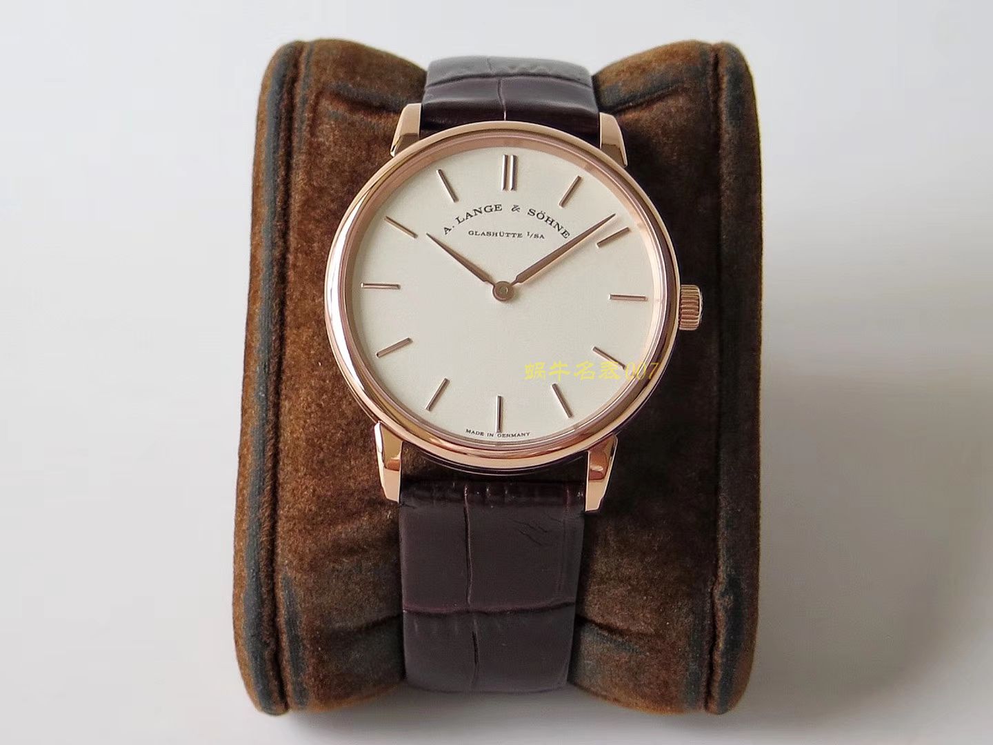 【SV Perfect  High quality  Replica Watches 】朗格SAXONIA系列211.033 wrist watches （多色表盘可选） / LS016