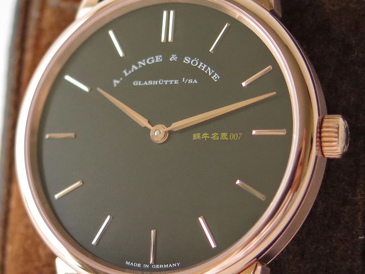 【SV Perfect  High quality  Replica Watches 】朗格SAXONIA系列211.033 wrist watches （多色表盘可选） / LS016