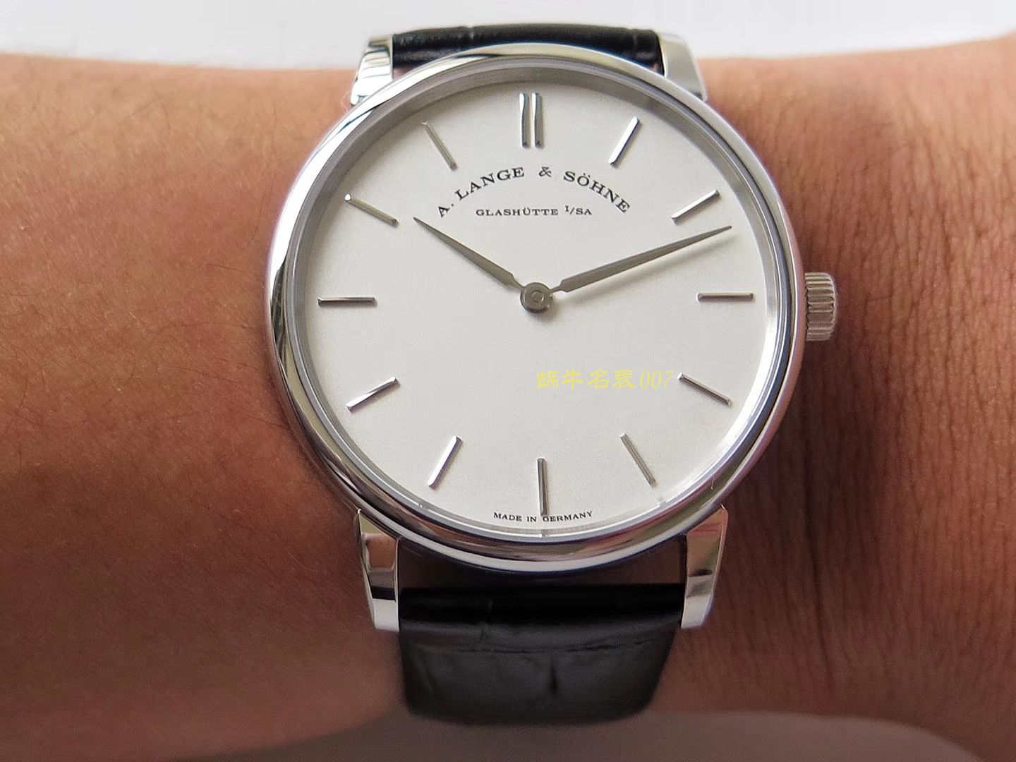 【SV Perfect  High quality  Replica Watches 】朗格SAXONIA系列211.033 wrist watches （多色表盘可选） / LS016
