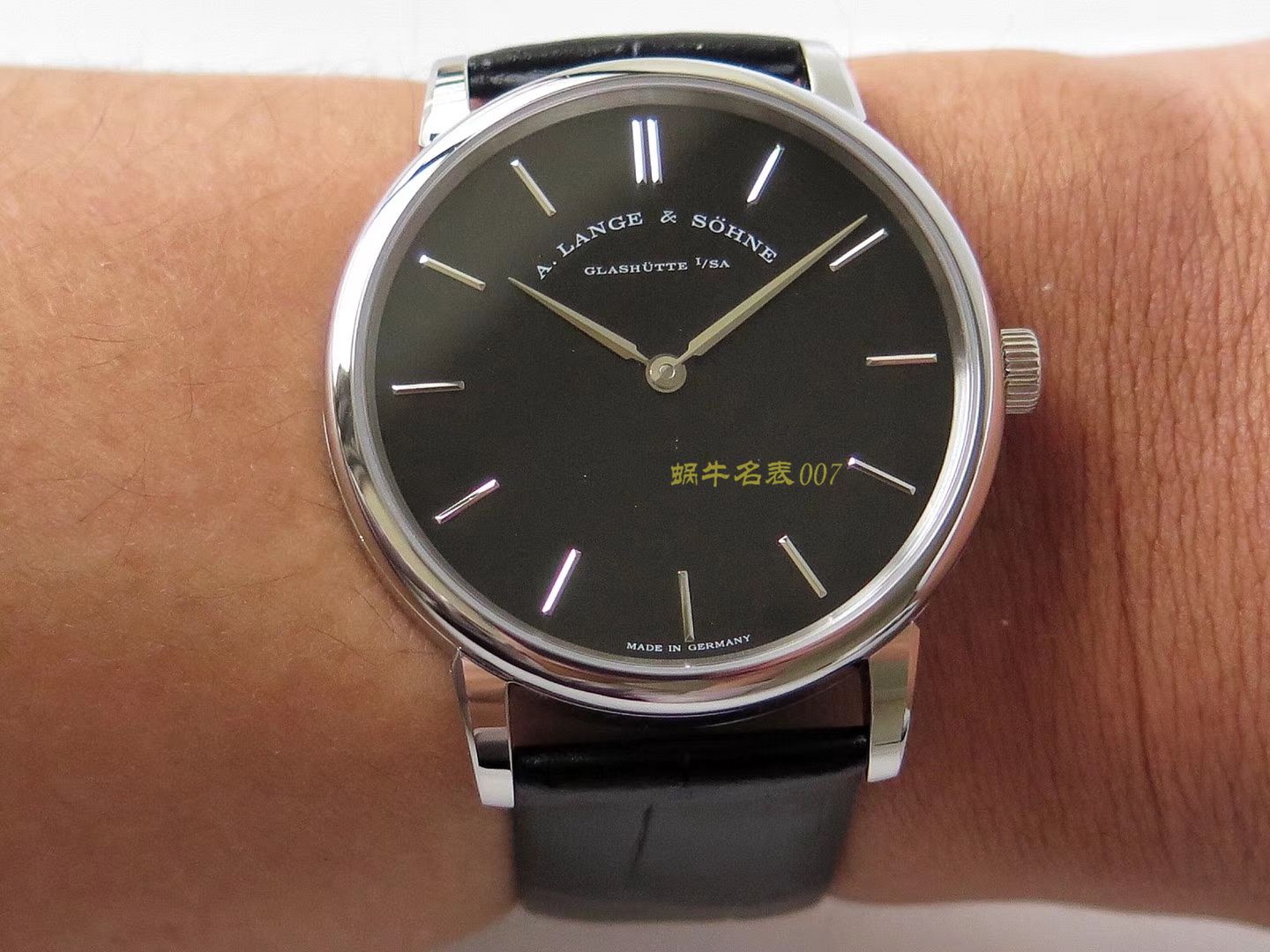 【SV Perfect  High quality  Replica Watches 】朗格SAXONIA系列211.033 wrist watches （多色表盘可选） / LS016