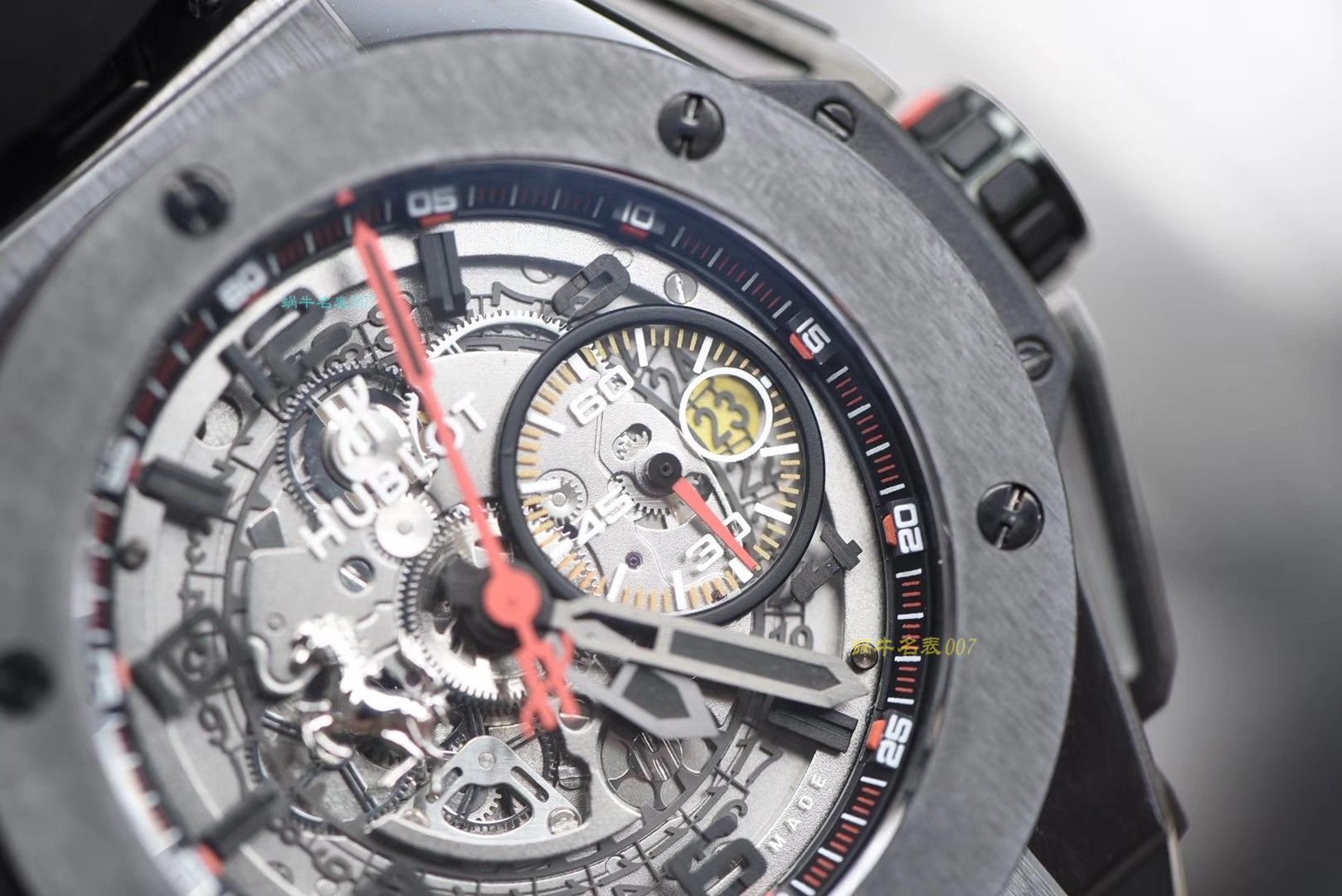  Video analysis  hublot 法拉利BIG BANG系列401.CX.0123.VR wrist watches  Perfect  Replica 【HBBV6最新力作‼️ Hublot Big Bang Ferrari Ceramic F11系列】 / YB062