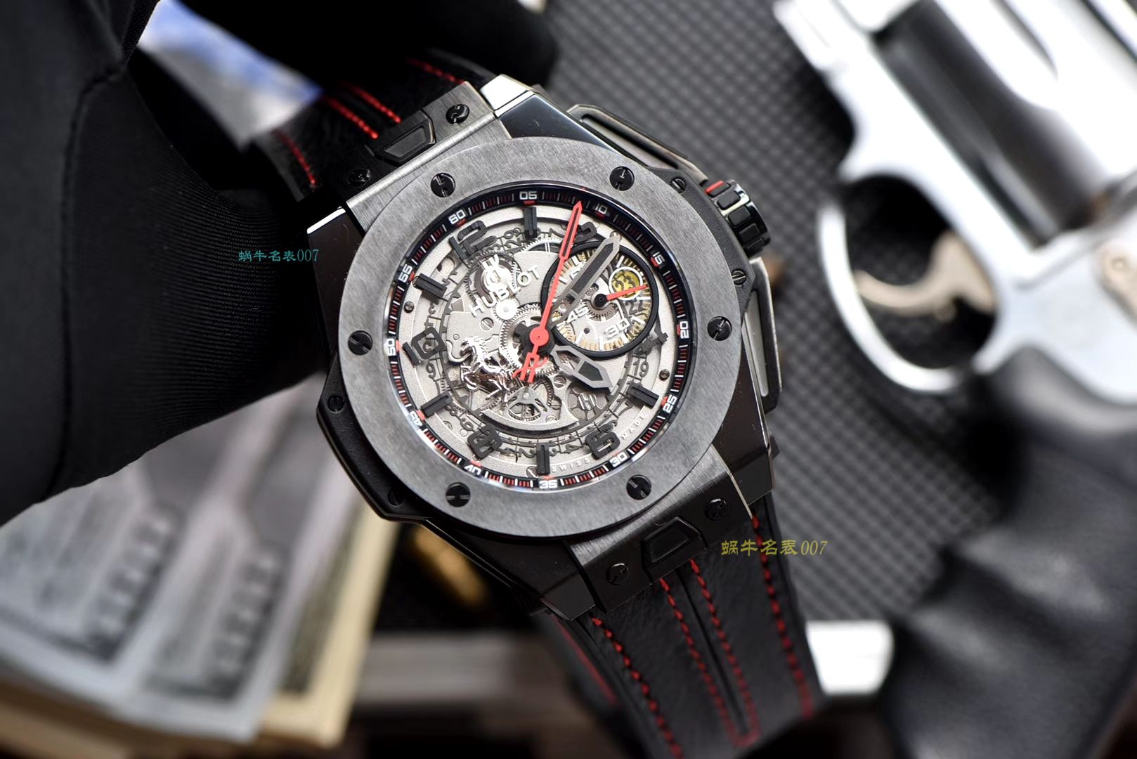  Video analysis  hublot 法拉利BIG BANG系列401.CX.0123.VR wrist watches  Perfect  Replica 【HBBV6最新力作‼️ Hublot Big Bang Ferrari Ceramic F11系列】 / YB062
