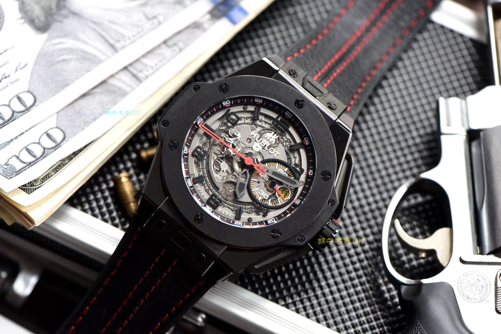  Video analysis  hublot 法拉利BIG BANG系列401.CX.0123.VR wrist watches  Perfect  Replica 【HBBV6最新力作‼️ Hublot Big Bang Ferrari Ceramic F11系列】 / YB062