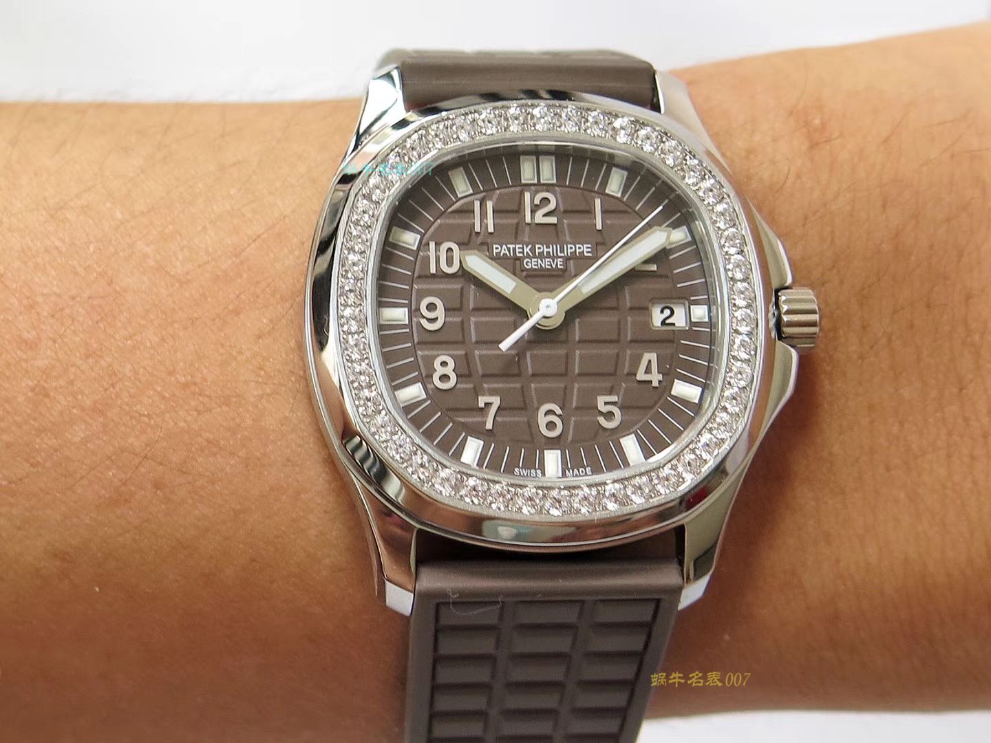 【PPF Perfect  top  Replica Copy  Watches 】PATEK PHILIPPE PATEK PHILIPPE AQUANAUT系列5067A-023 wrist watches 女装 / BD261