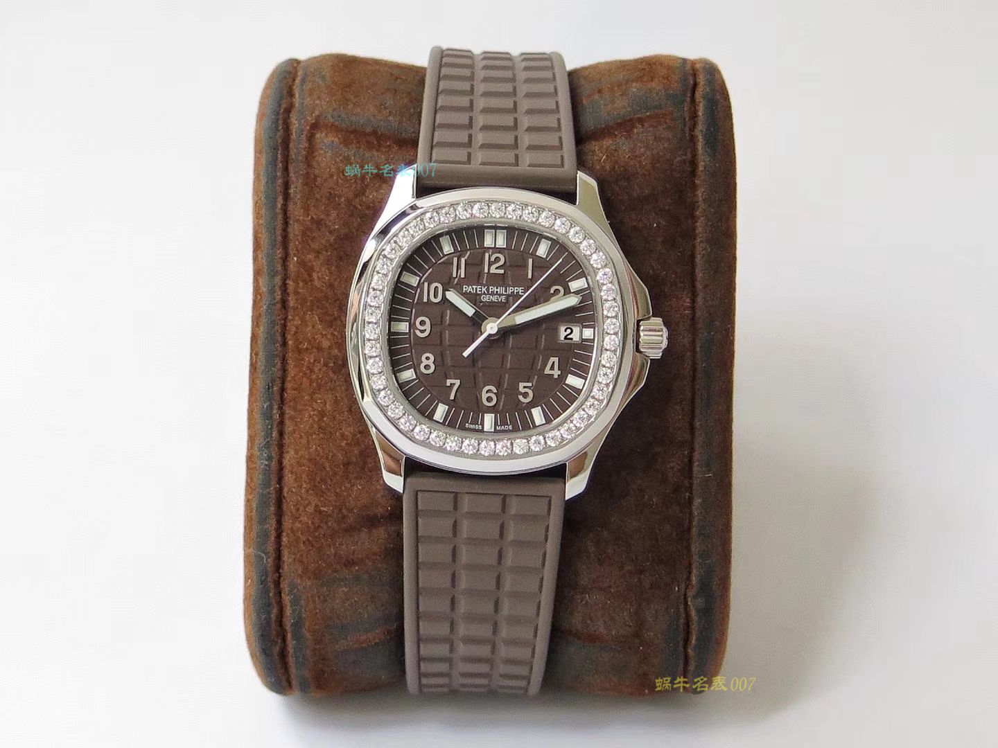 【PPF Perfect  top  Replica Copy  Watches 】PATEK PHILIPPE PATEK PHILIPPE AQUANAUT系列5067A-023 wrist watches 女装 / BD261