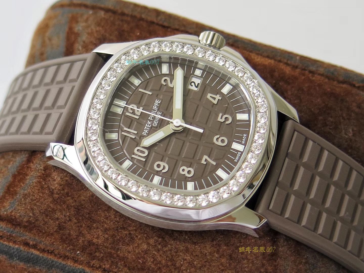 【PPF Perfect  top  Replica Copy  Watches 】PATEK PHILIPPE PATEK PHILIPPE AQUANAUT系列5067A-023 wrist watches 女装 / BD261