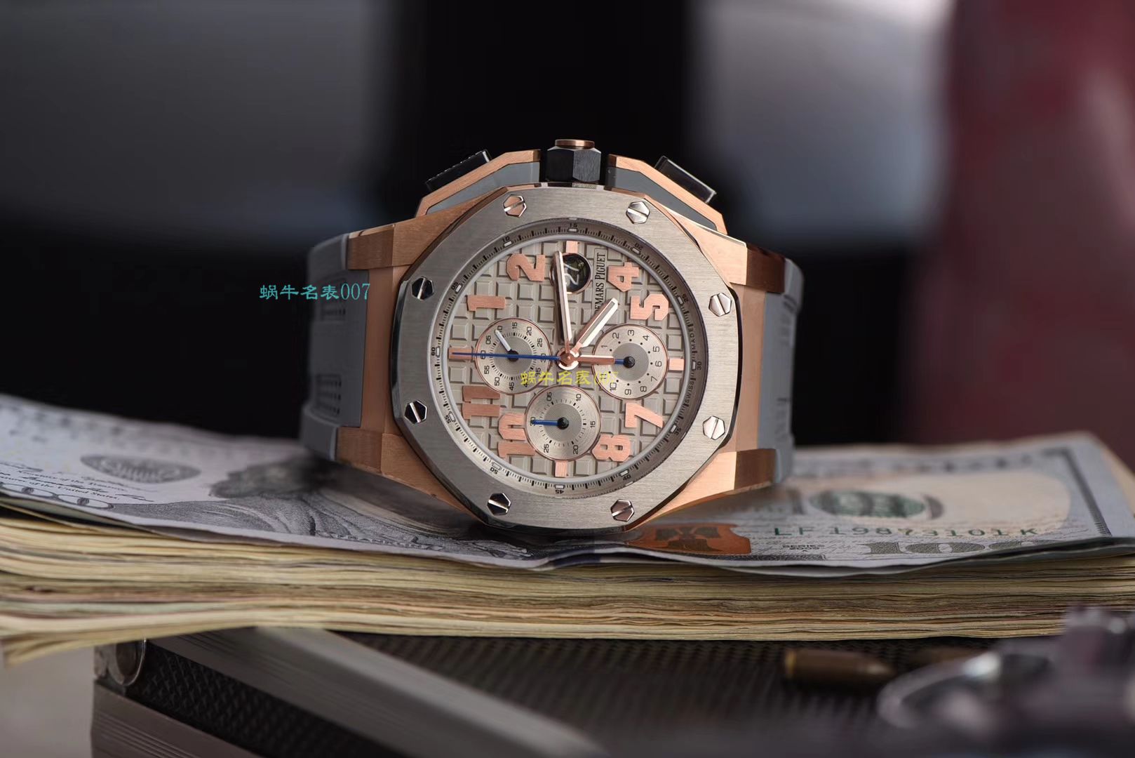 【 Video analysis JF Factory  Perfect  Knockoff  Watches 】Audemars Piguet AP Royal Oak Offshore 詹姆斯签名特别版26210OI.OO.A109CR.01 wrist watches  / APDB043