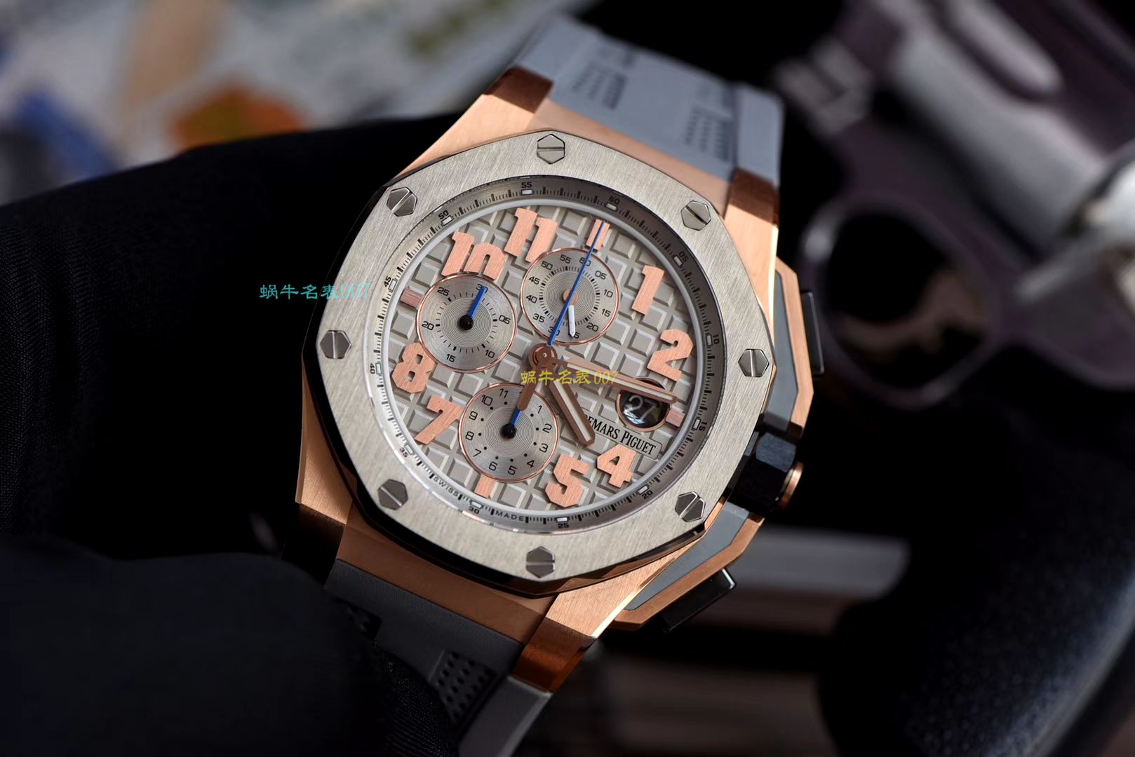 【 Video analysis JF Factory  Perfect  Knockoff  Watches 】Audemars Piguet AP Royal Oak Offshore 詹姆斯签名特别版26210OI.OO.A109CR.01 wrist watches  / APDB043