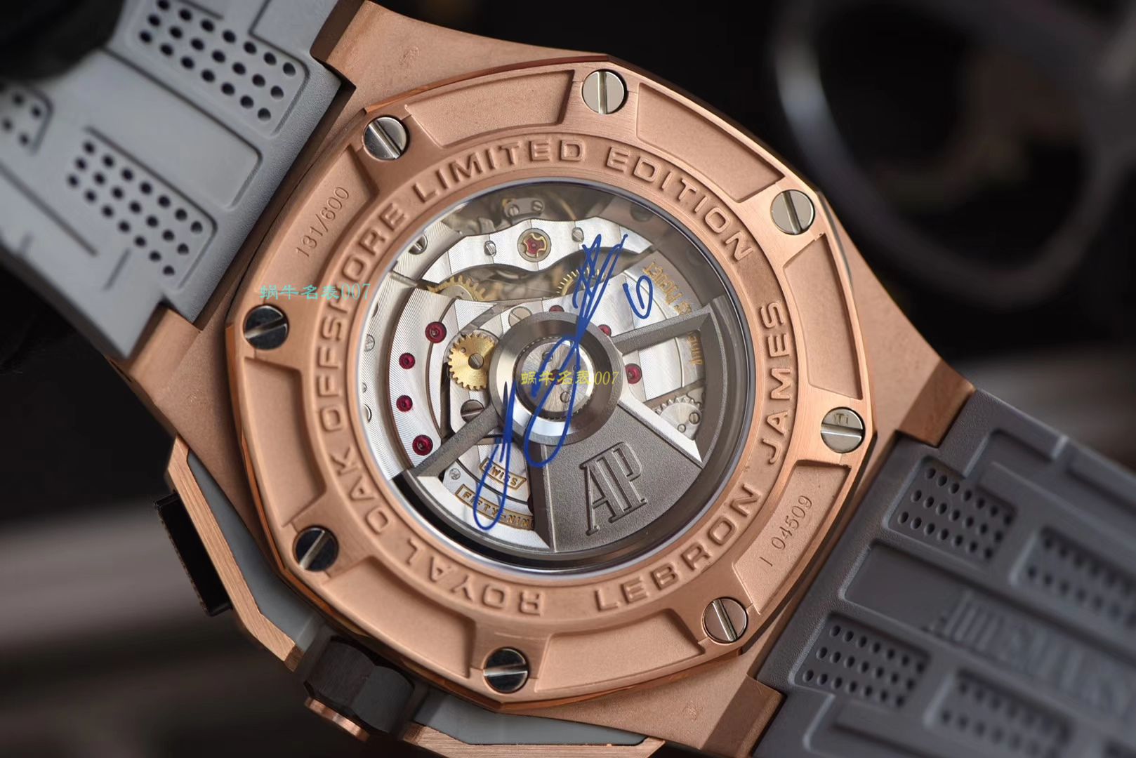 【 Video analysis JF Factory  Perfect  Knockoff  Watches 】Audemars Piguet AP Royal Oak Offshore 詹姆斯签名特别版26210OI.OO.A109CR.01 wrist watches  / APDB043