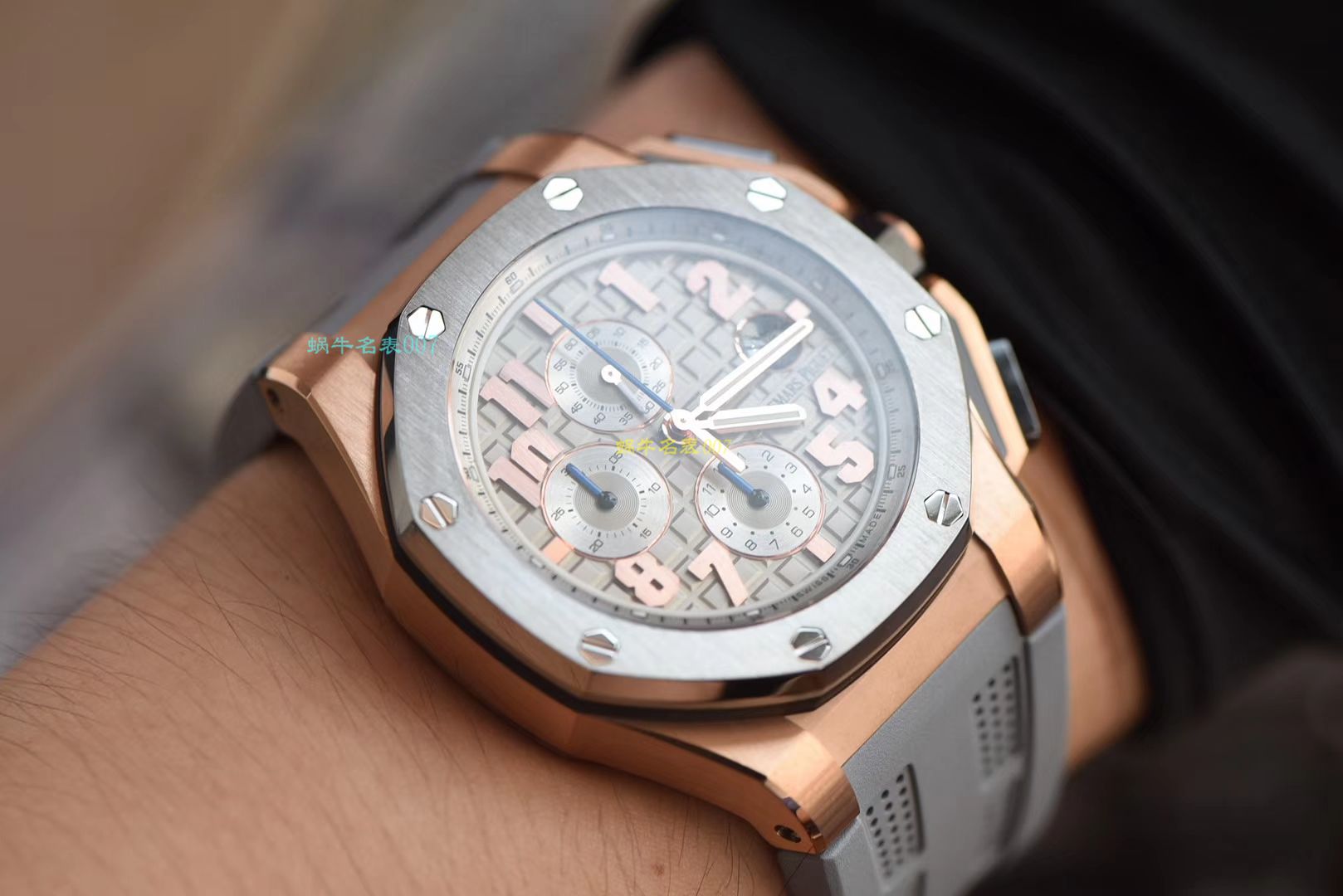 【 Video analysis JF Factory  Perfect  Knockoff  Watches 】Audemars Piguet AP Royal Oak Offshore 詹姆斯签名特别版26210OI.OO.A109CR.01 wrist watches  / APDB043