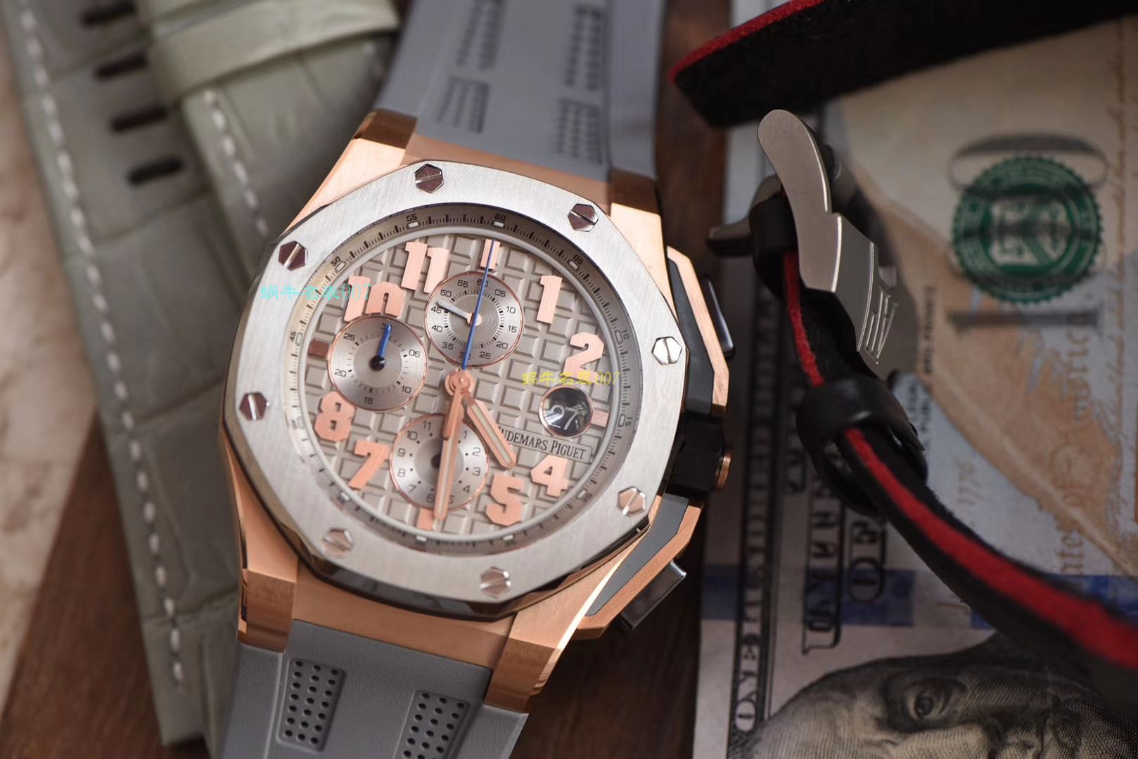 【 Video analysis JF Factory  Perfect  Knockoff  Watches 】Audemars Piguet AP Royal Oak Offshore 詹姆斯签名特别版26210OI.OO.A109CR.01 wrist watches  / APDB043