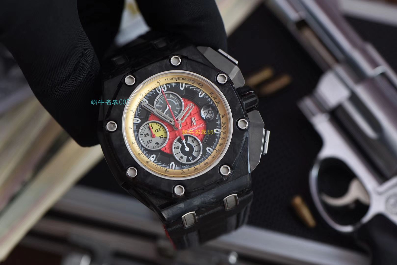 【 Video analysis JF Factory 1:1 High quality  Replica Watches 】Audemars Piguet 格兰披治大奖赛限定版26290IO.OO.A001VE.01机械 wrist watches  / AP041