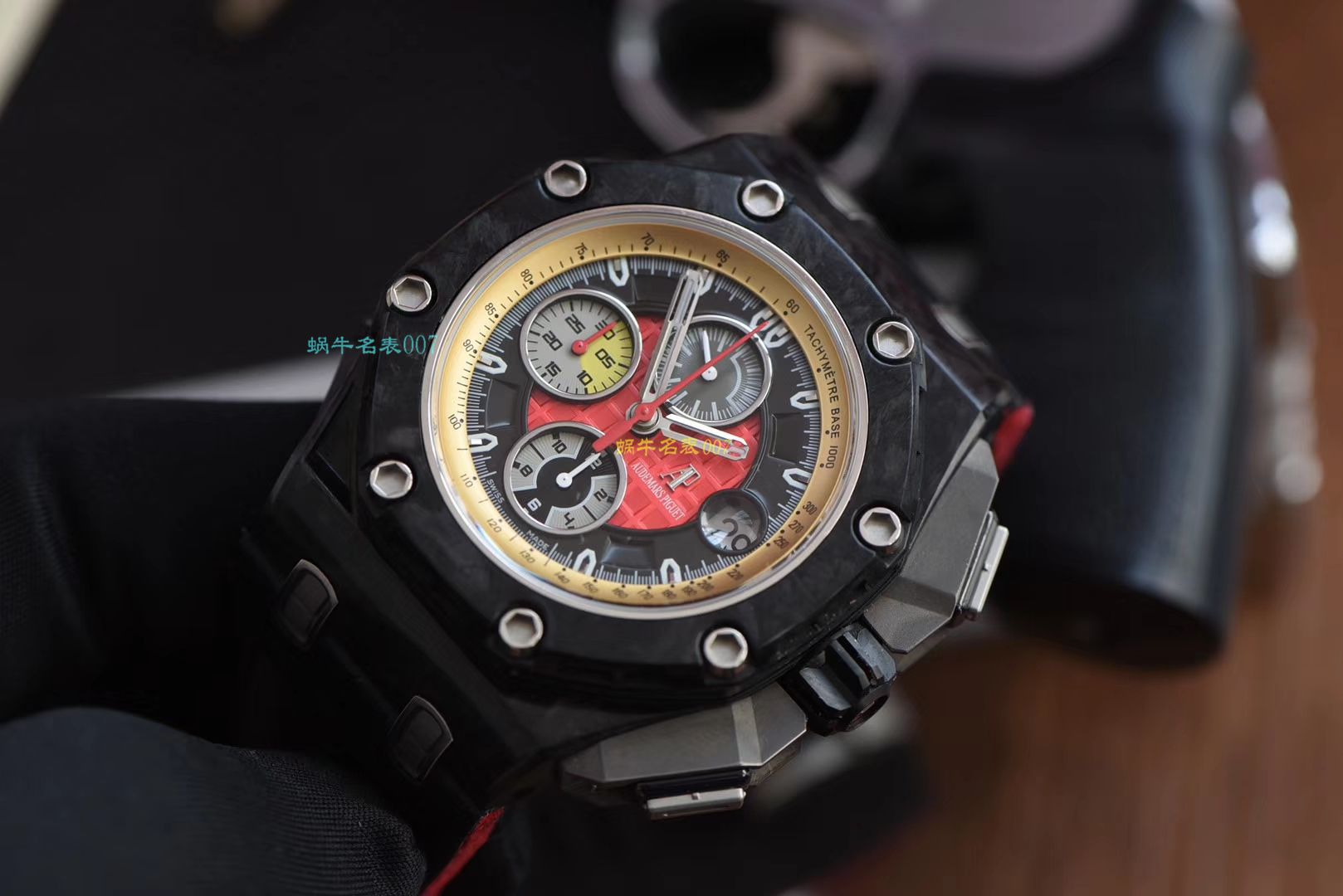 【 Video analysis JF Factory 1:1 High quality  Replica Watches 】Audemars Piguet 格兰披治大奖赛限定版26290IO.OO.A001VE.01机械 wrist watches  / AP041