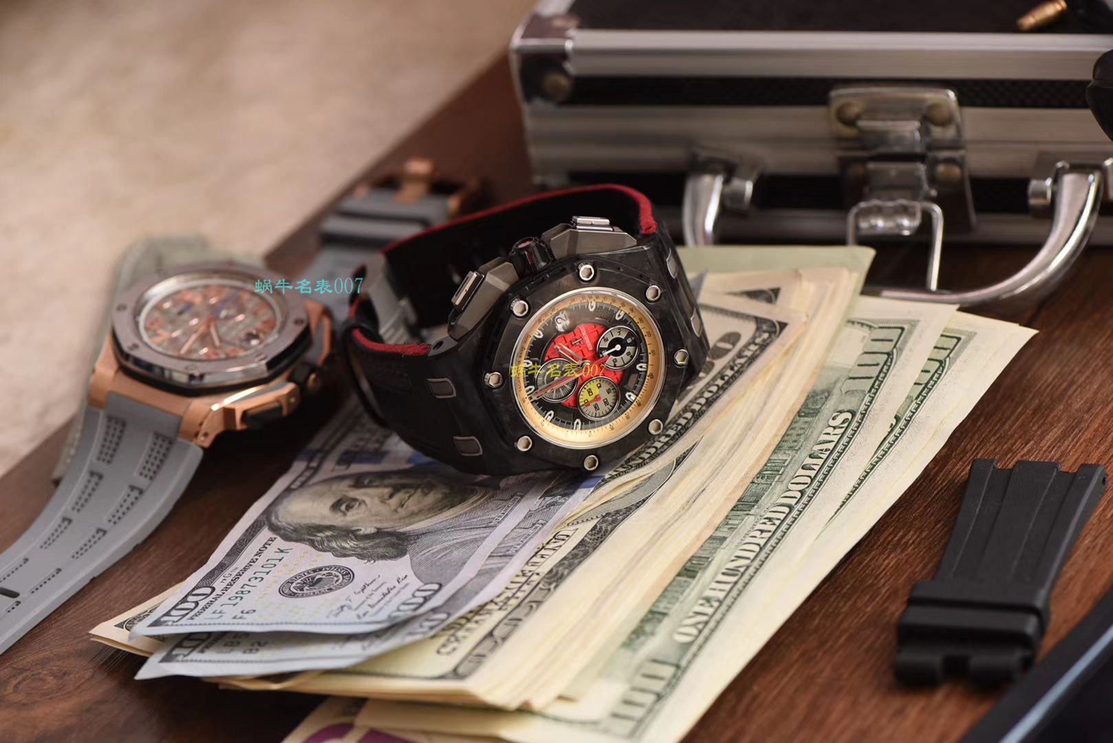 【 Video analysis JF Factory 1:1 High quality  Replica Watches 】Audemars Piguet 格兰披治大奖赛限定版26290IO.OO.A001VE.01机械 wrist watches  / AP041