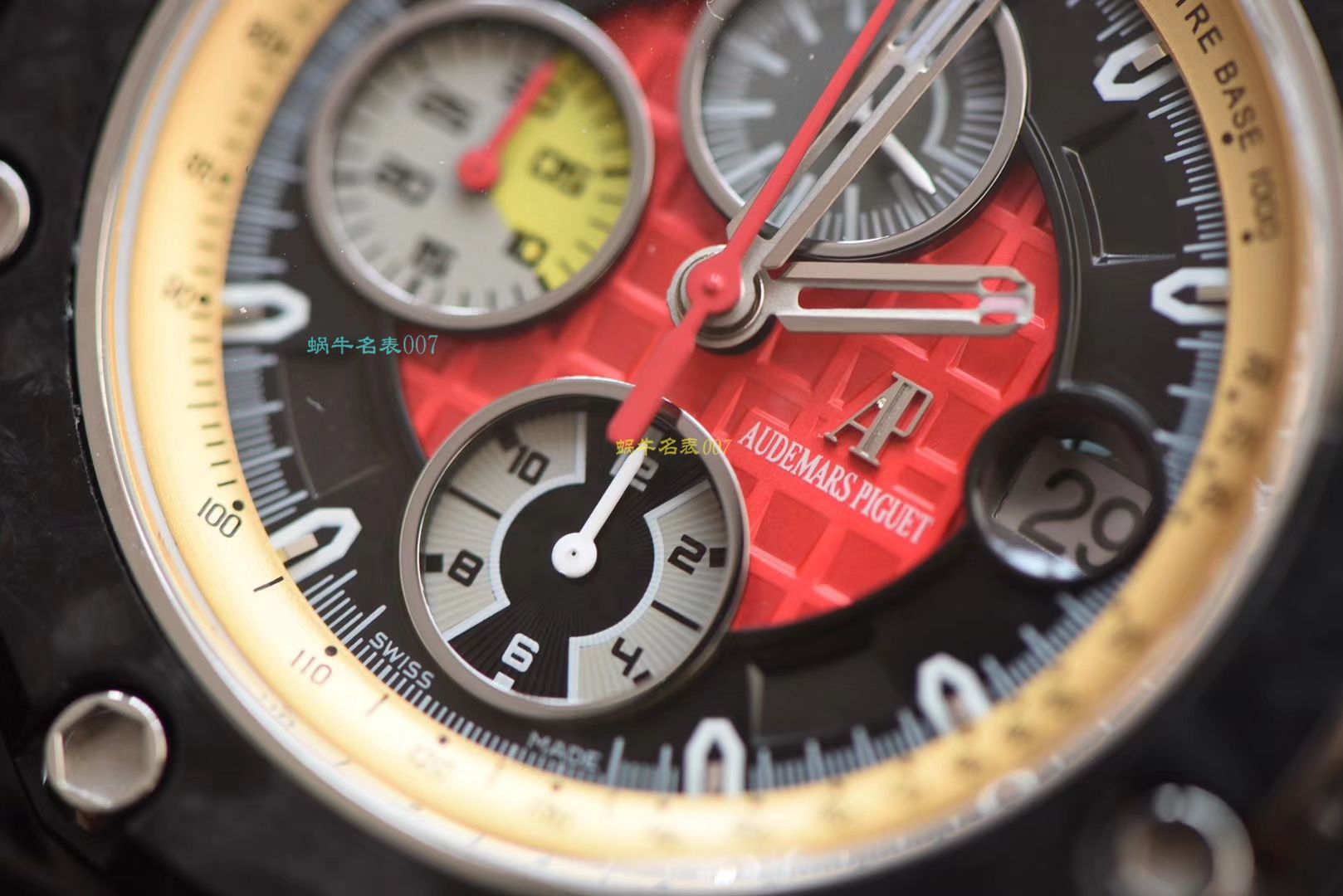 【 Video analysis JF Factory 1:1 High quality  Replica Watches 】Audemars Piguet 格兰披治大奖赛限定版26290IO.OO.A001VE.01机械 wrist watches  / AP041