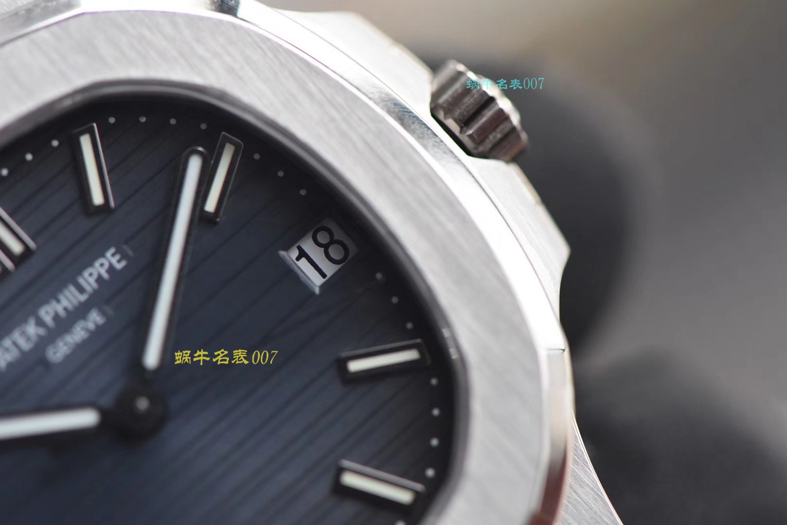 【PPF超级PATEK PHILIPPE Nautilus 重磅来袭！“灰蓝”】 PATEK PHILIPPE 运动优雅 top  Replica Copy 5711/1A 010 不锈钢 wrist watches ( Replica  Nautilus )2019年钢表王座的开年重器 / BD267