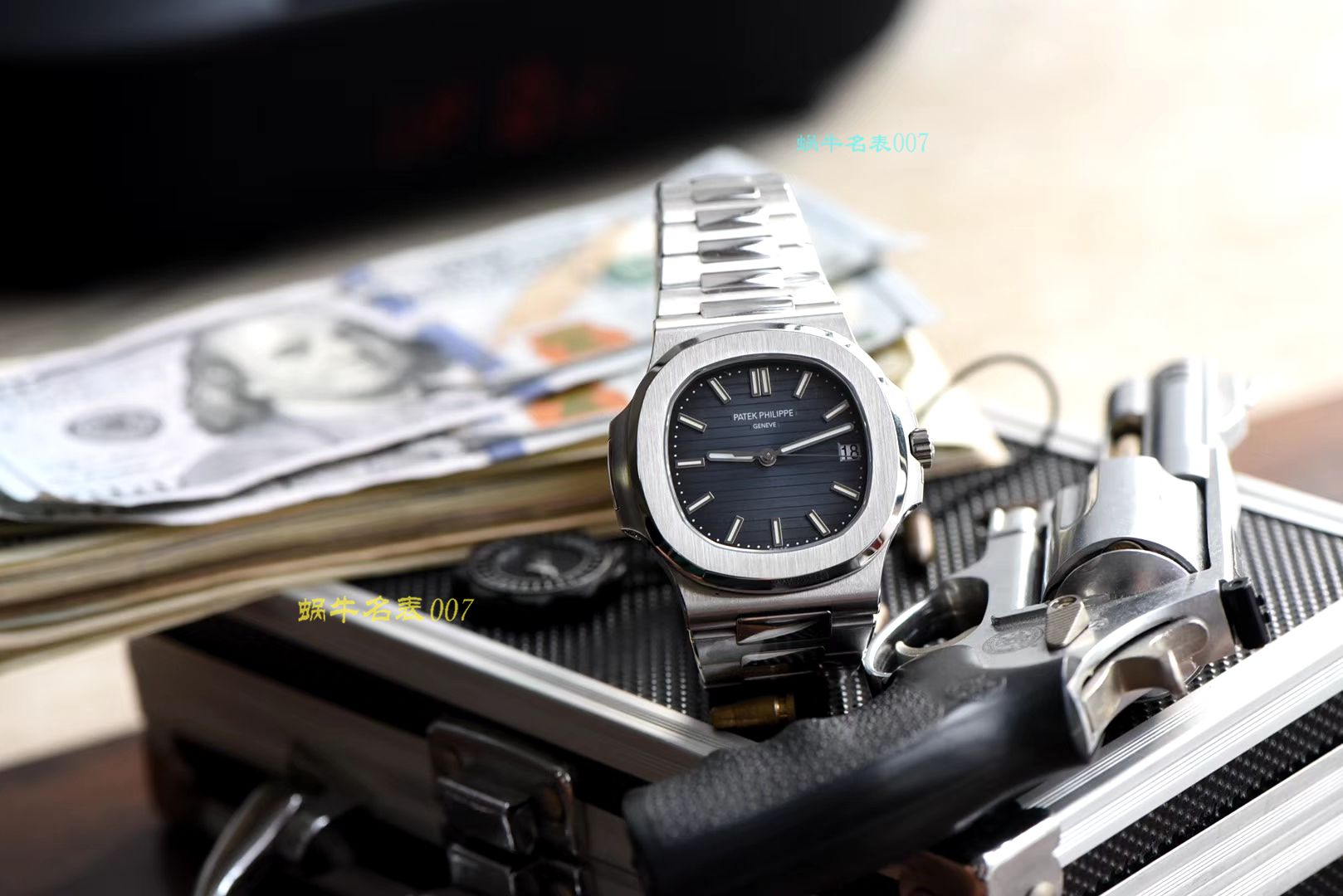 【PPF超级PATEK PHILIPPE Nautilus 重磅来袭！“灰蓝”】 PATEK PHILIPPE 运动优雅 top  Replica Copy 5711/1A 010 不锈钢 wrist watches ( Replica  Nautilus )2019年钢表王座的开年重器 / BD267