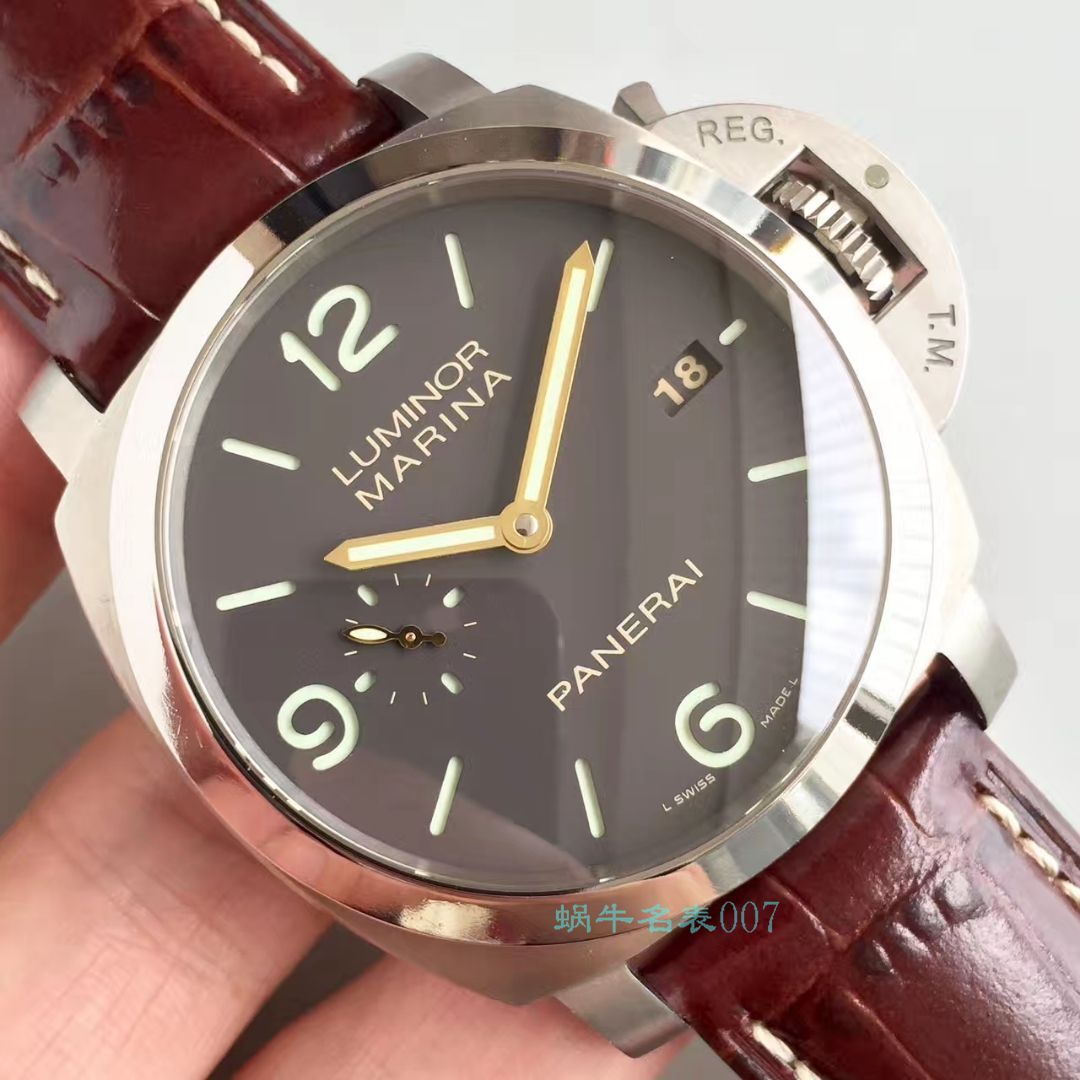 【VS Perfect  Replica Copy  Watches 】Panerai LUMINOR 1950系列PAM 00351 wrist watches  / VS00351