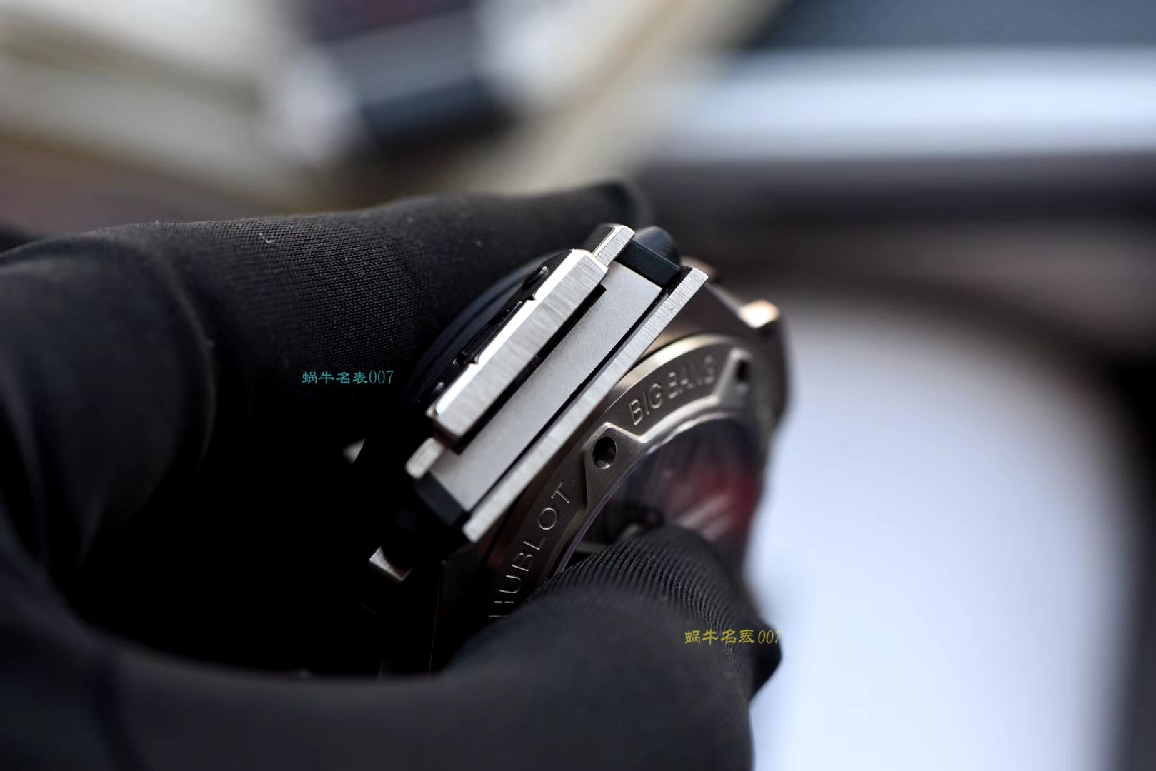 【 Video analysis V6出品】Hublot Big Bang Ferrari Titanium F3系列  hublot 法拉利401.NQ.0123.VR wrist watches  / YB066