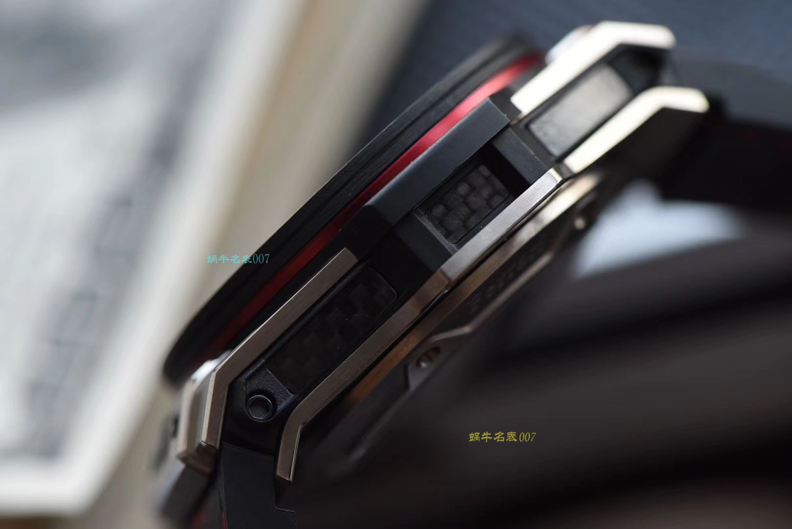 【 Video analysis V6出品】Hublot Big Bang Ferrari Titanium F3系列  hublot 法拉利401.NQ.0123.VR wrist watches  / YB066