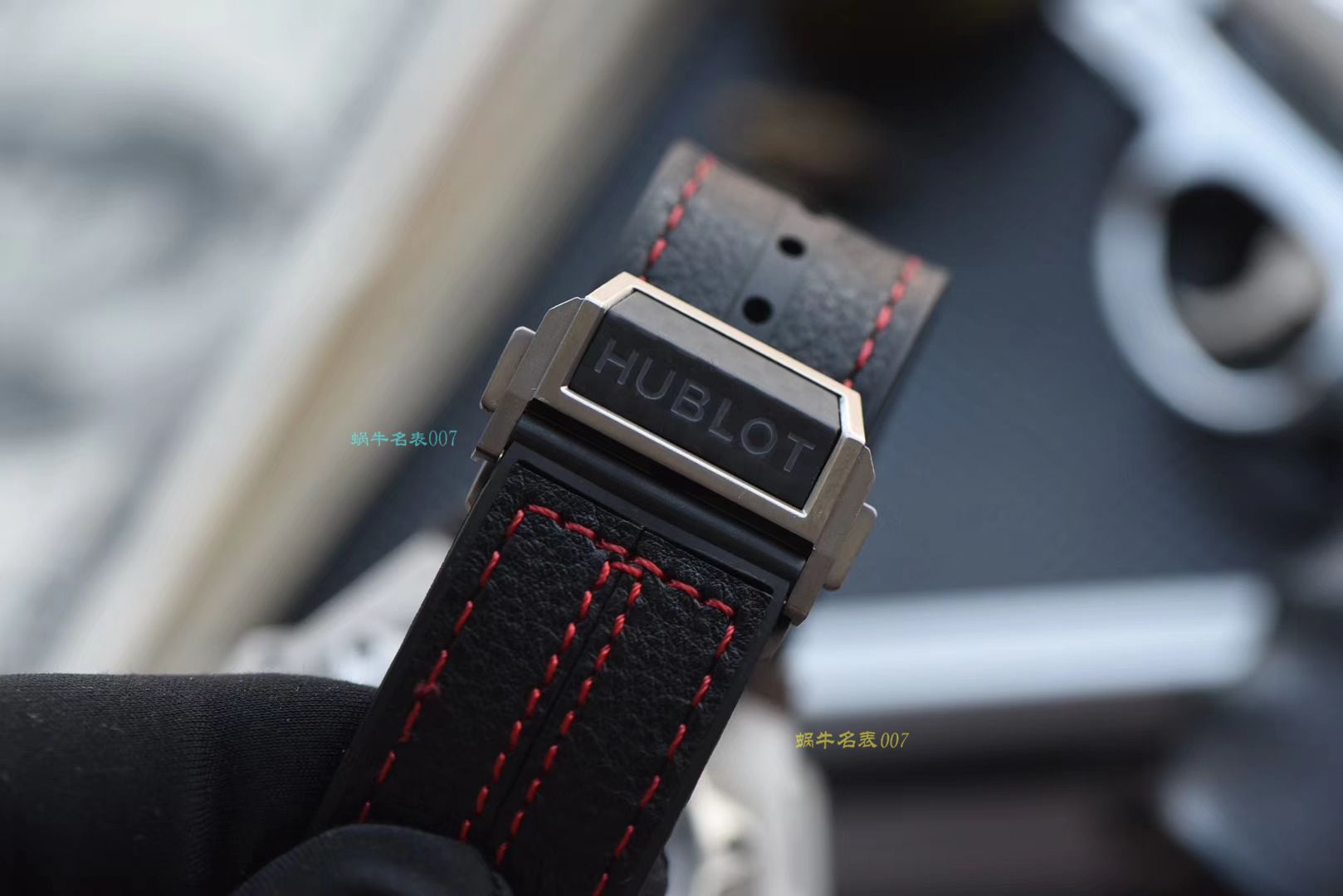 【 Video analysis V6出品】Hublot Big Bang Ferrari Titanium F3系列  hublot 法拉利401.NQ.0123.VR wrist watches  / YB066