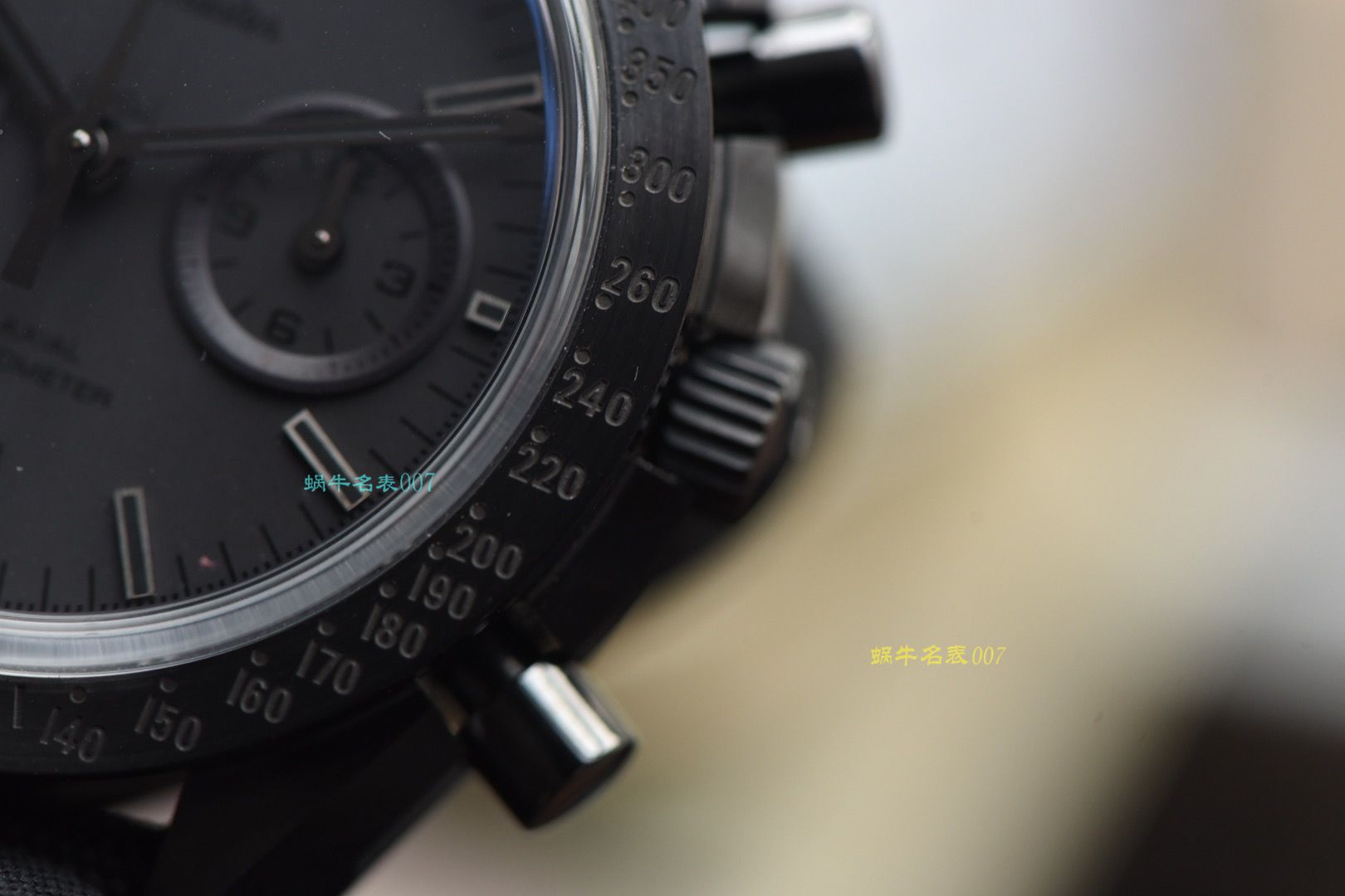 【 Video analysis OM Factory  Perfect  Replica Copy OMEGA月之暗面】OMEGAOMEGA超霸系列311.92.44.51.01.005 wrist watches (墨黑) / M380