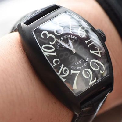 【台湾 Factory  Perfect  Replica Franck Muller Franck Muller  Watches 】法穆兰CRAZY HOURS 系列8880 CH NR wrist watches 