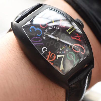 【台湾 Factory  Perfect  Replica Copy Franck Muller Watches 】法穆兰CRAZY HOURS 系列8880 CH NR COL DRM wrist watches 