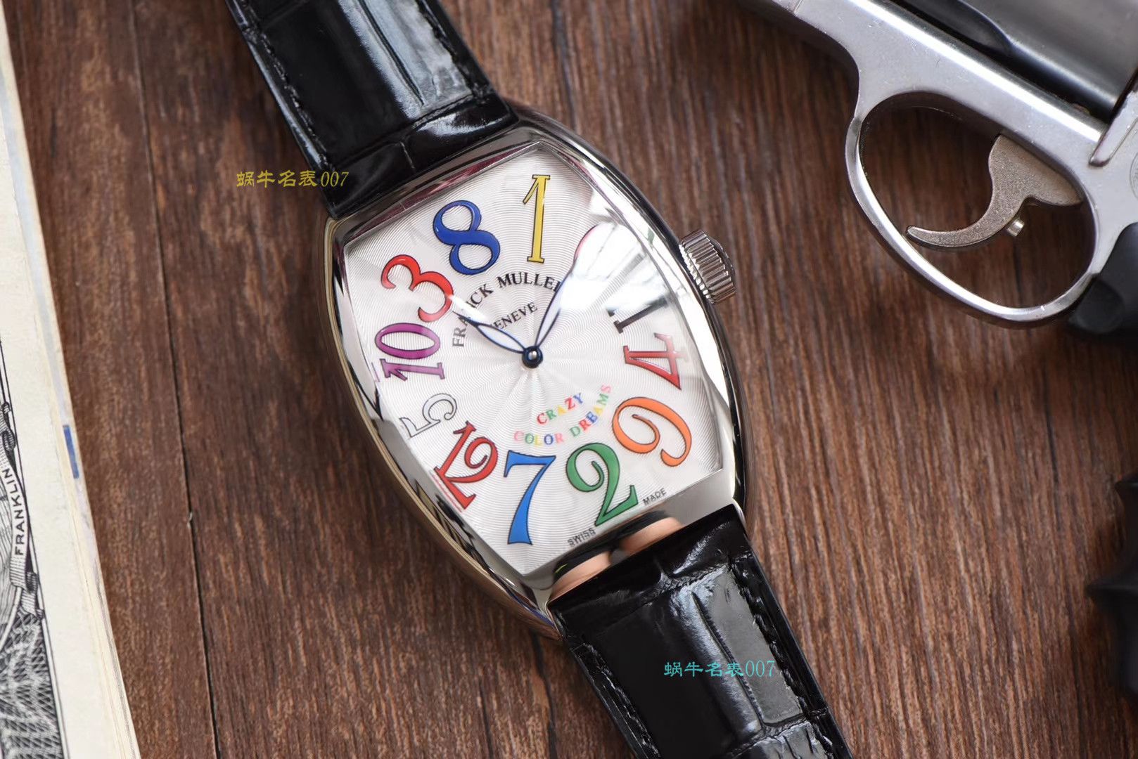 【台湾 Factory  High quality  Copy  Franck Muller  Watches 】Franck Muller法穆兰CRAZY HOURS 系列8880 CH COL DRM wrist watches  / FL037