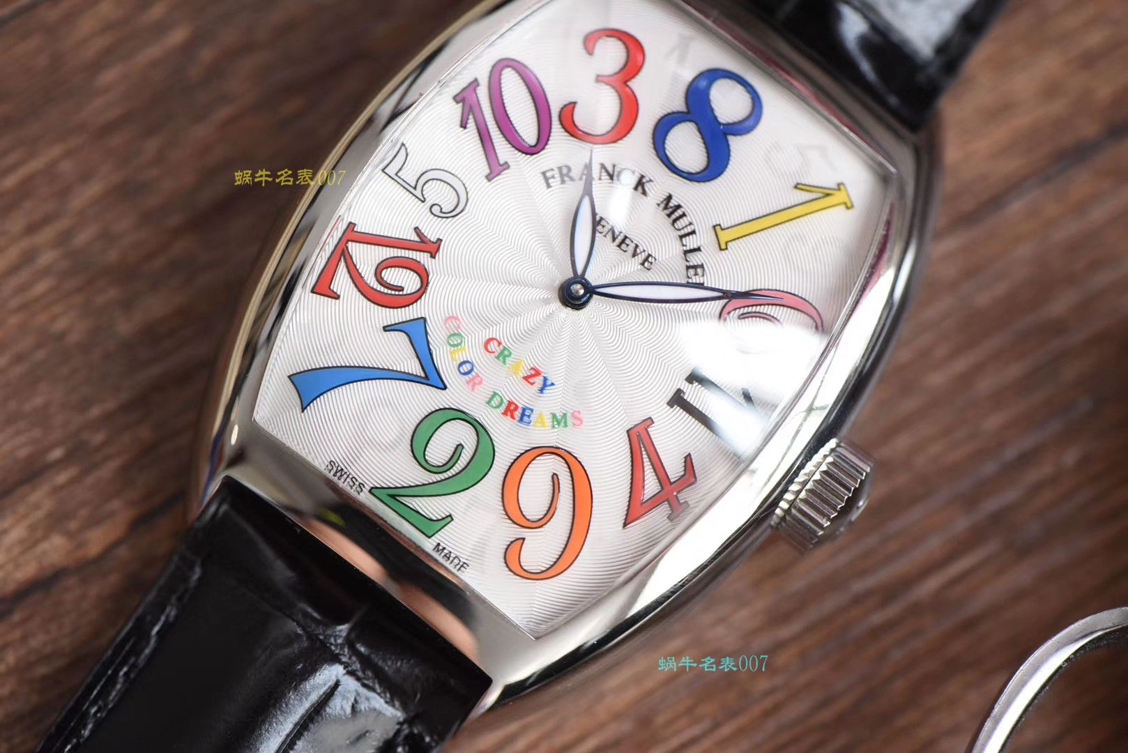 【台湾 Factory  High quality  Copy  Franck Muller  Watches 】Franck Muller法穆兰CRAZY HOURS 系列8880 CH COL DRM wrist watches  / FL037