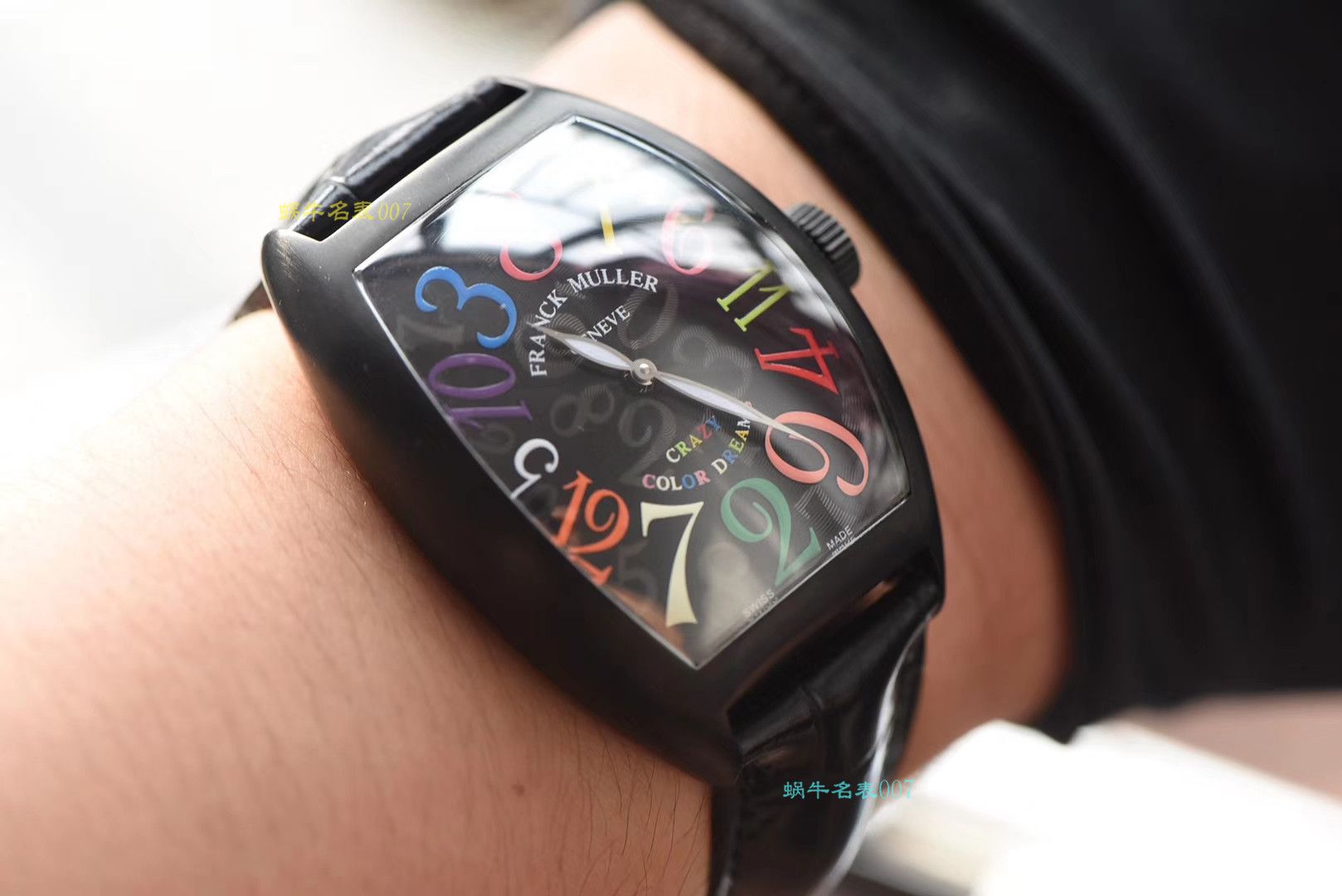 【台湾 Factory  Perfect  Replica Copy Franck Muller Watches 】法穆兰CRAZY HOURS 系列8880 CH NR COL DRM wrist watches  / FL060