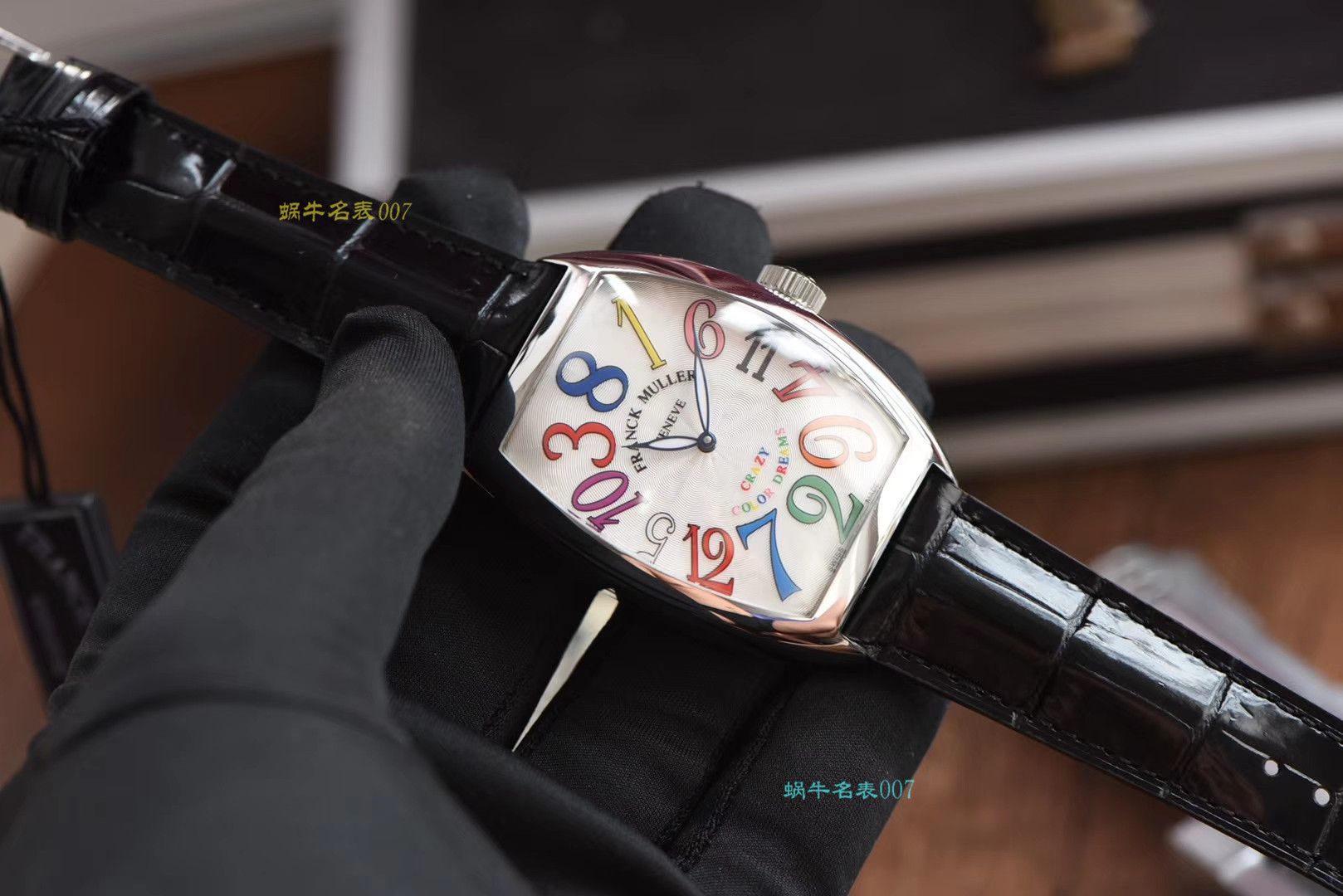 【台湾 Factory  Perfect  Replica Copy Franck Muller Watches 】法穆兰CRAZY HOURS 系列8880 CH NR COL DRM wrist watches  / FL060