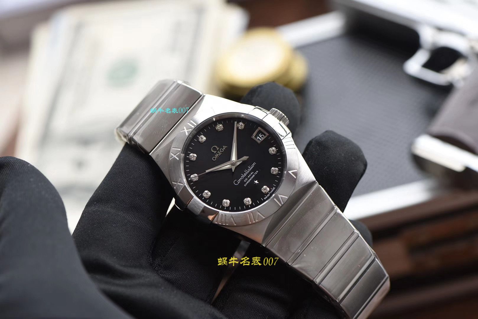 【 Video analysis VS Factory  Perfect  Copy  Constellation 】OMEGA Constellation  top  Replica 123.10.38.21.51.001 wrist watches  / M383