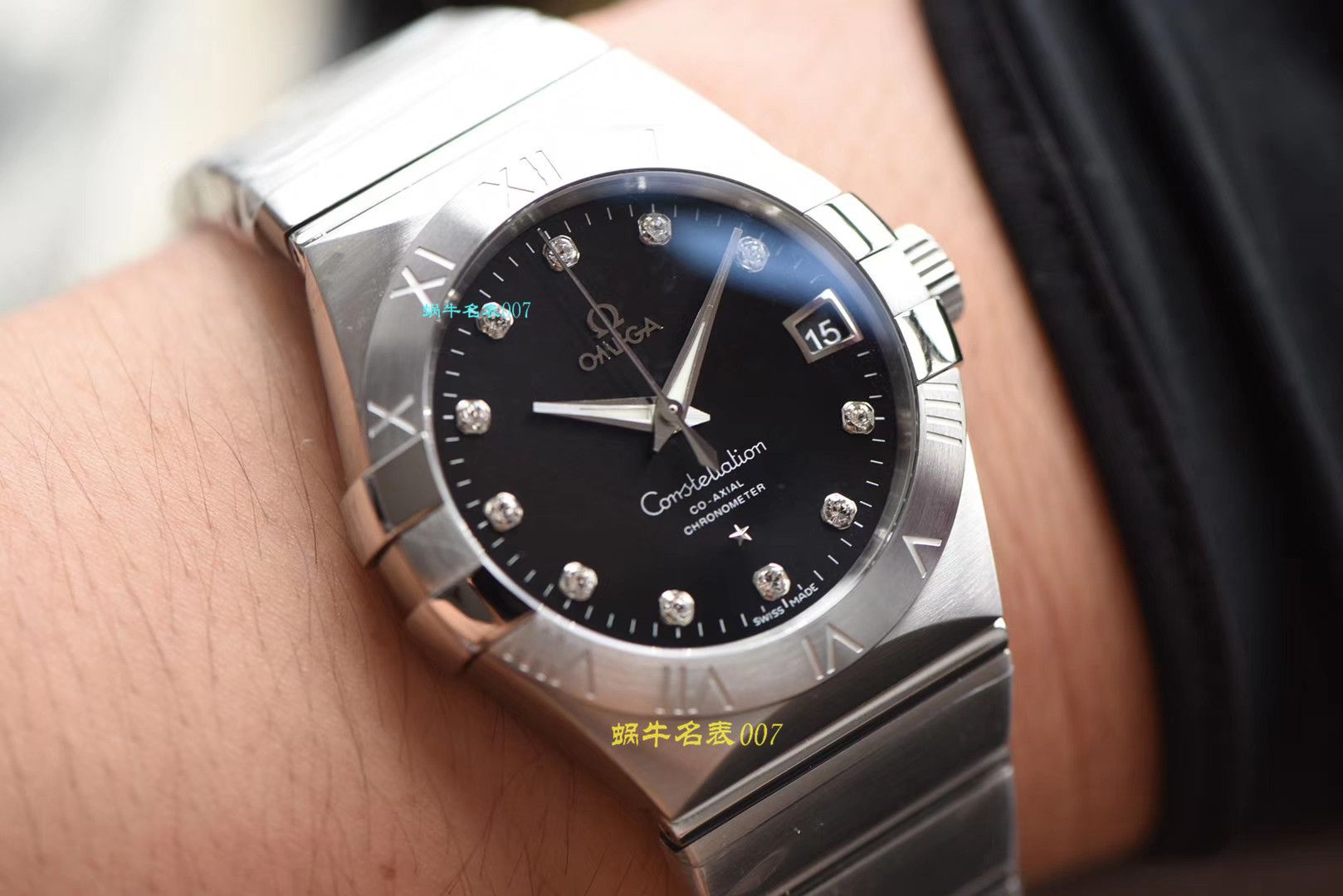 【 Video analysis VS Factory  Perfect  Copy  Constellation 】OMEGA Constellation  top  Replica 123.10.38.21.51.001 wrist watches  / M383