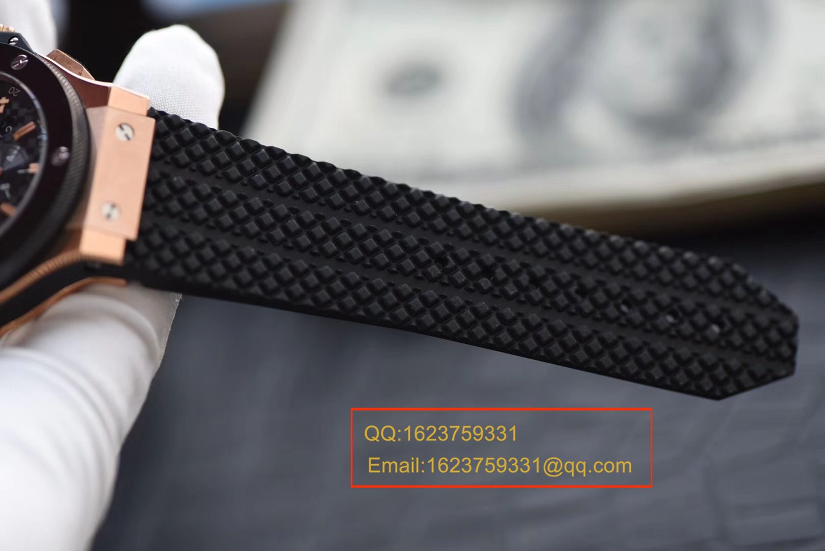 【 Video analysis 】 Replica 表和正品表的区别？V6出品最高版本 hublot  big bang 金壳 Composite 圈 市面最高版本，正品开模 / YB068