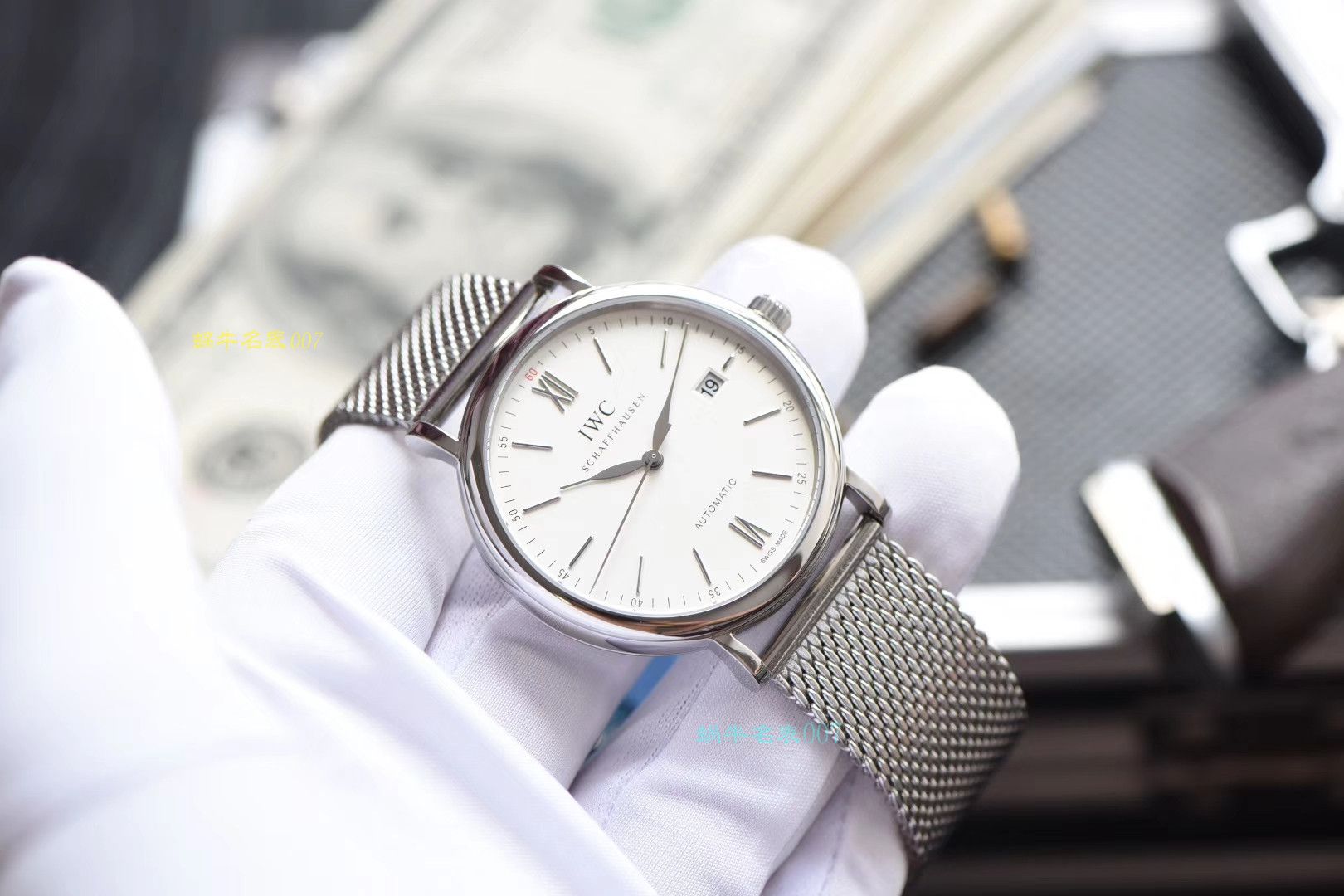 【 top  Replica Watches 价格】 Video analysis IWC IWC 表 Replica 柏涛菲诺系列IW356505 wrist watches  / WG357