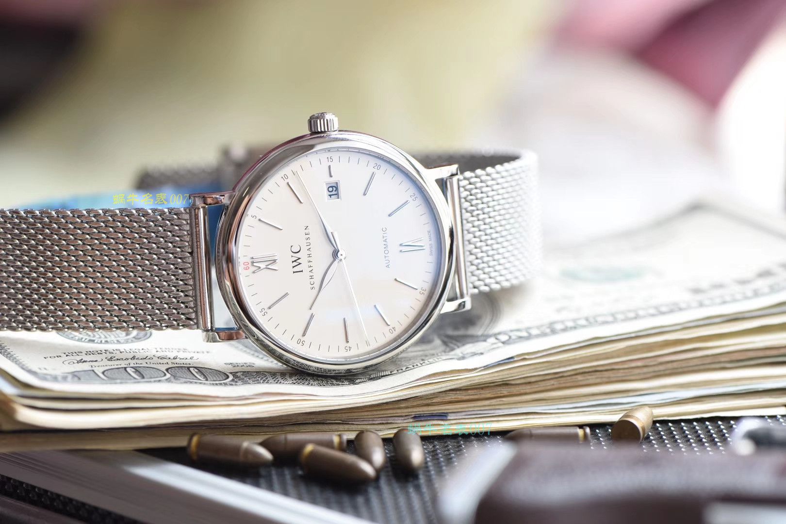 【 top  Replica Watches 价格】 Video analysis IWC IWC 表 Replica 柏涛菲诺系列IW356505 wrist watches  / WG357
