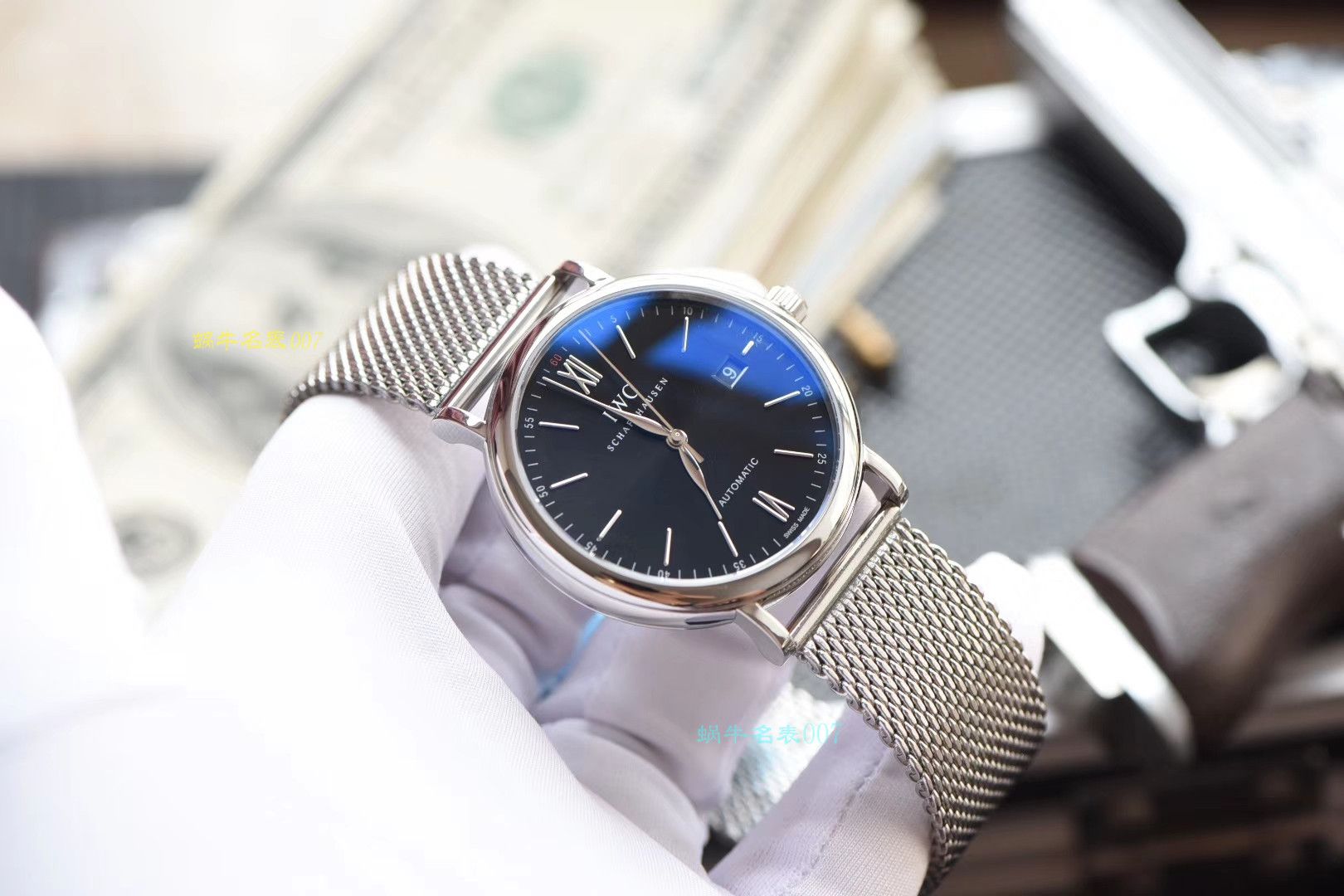 【 top  Replica Watches 价格】 Video analysis IWC IWC 表 Replica 柏涛菲诺系列IW356505 wrist watches  / WG357