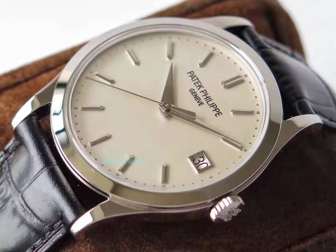 【 Watches  Replica 版是什么意思】ZF Factory  Replica Copy  PATEK PHILIPPE 古典表系列5296G-010 白金 wrist watches  / BD186