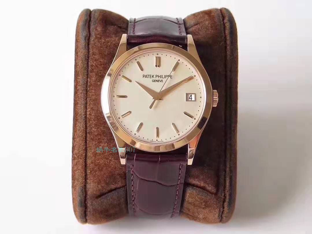 【 PATEK PHILIPPE  Replica 表多少钱】ZF Factory  PATEK PHILIPPE 古典表系列5296R-010 玫瑰金 wrist watches  / BD183
