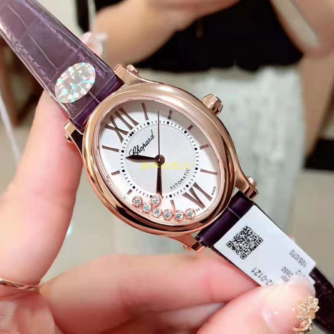 【 Chopard 快乐钻石 Watches  Replica Copy 表】 Chopard HAPPY DIAMONDS系列275362-5001 wrist watches 女装 / XB018