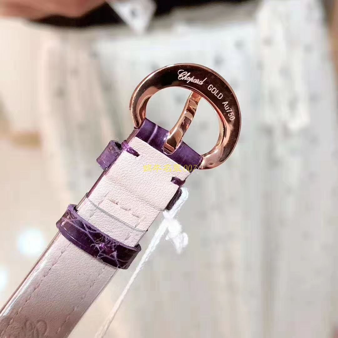 【 Chopard 快乐钻石 Watches  Replica Copy 表】 Chopard HAPPY DIAMONDS系列275362-5001 wrist watches 女装 / XB018