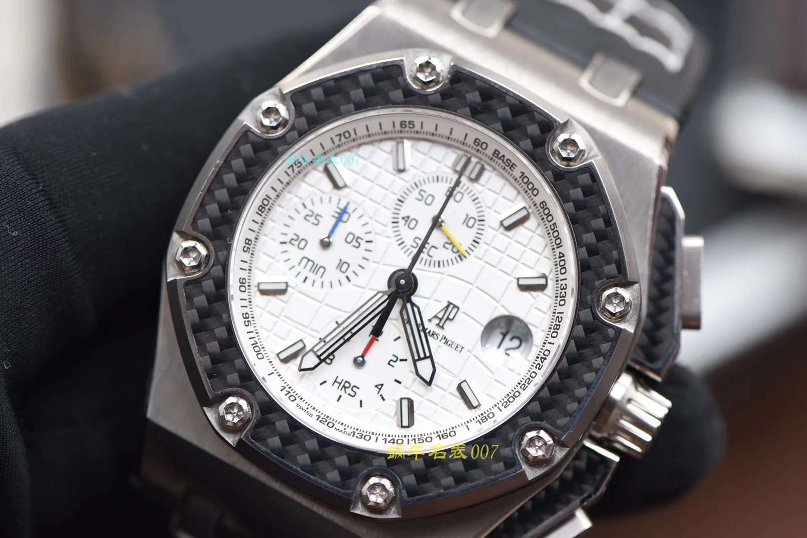 【jf Factory  Watches 官网是真的吗】 Video analysis Audemars Piguet 千禧 Replica Copy 26030IO.OO.D001IN.01约翰保罗蒙托亚机械男表 / AP163