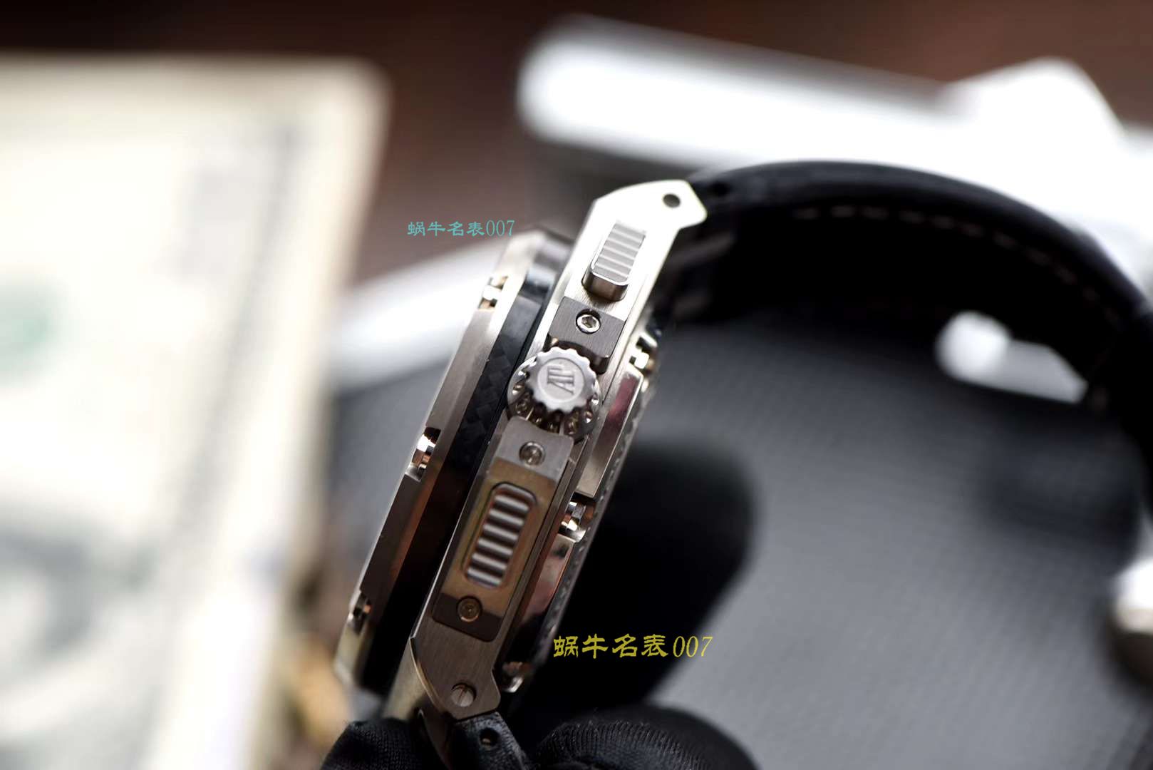 【jf Factory  Watches 官网是真的吗】 Video analysis Audemars Piguet 千禧 Replica Copy 26030IO.OO.D001IN.01约翰保罗蒙托亚机械男表 / AP163
