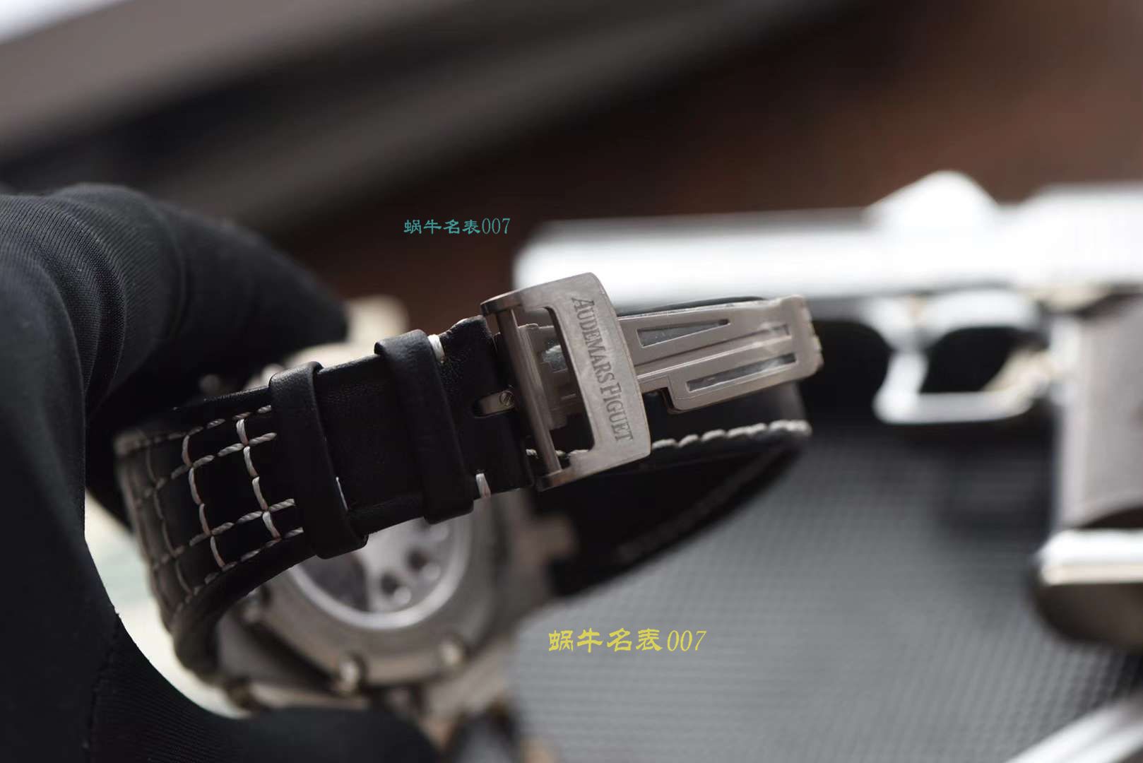 【jf Factory  Watches 官网是真的吗】 Video analysis Audemars Piguet 千禧 Replica Copy 26030IO.OO.D001IN.01约翰保罗蒙托亚机械男表 / AP163