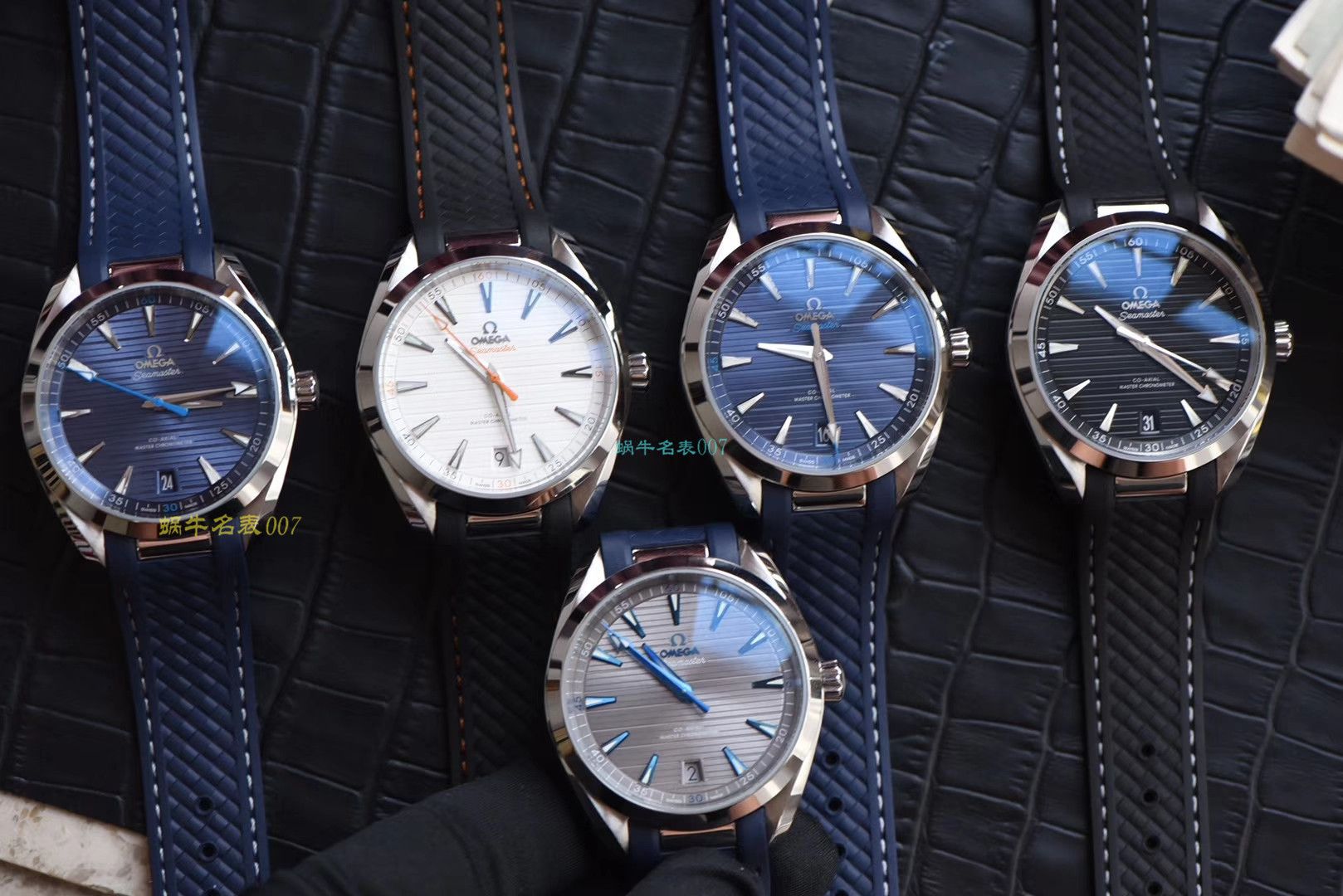 【OMEGA Replica 表价格】 Video analysis 3S Factory OMEGA Seamaster 系列220.12.41.21.02.002，220.12.41.21.06.001等多色横纹 wrist watches  / M387
